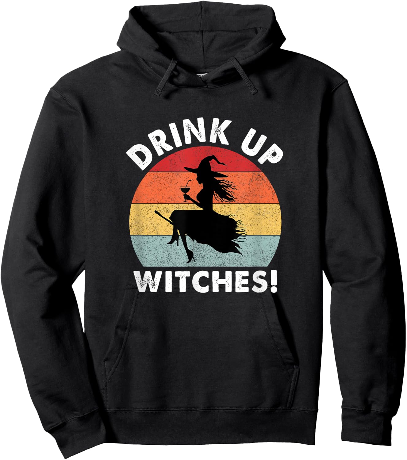 Bartender Halloween: Drink up Witches! Hoodie - Hoodie | Black