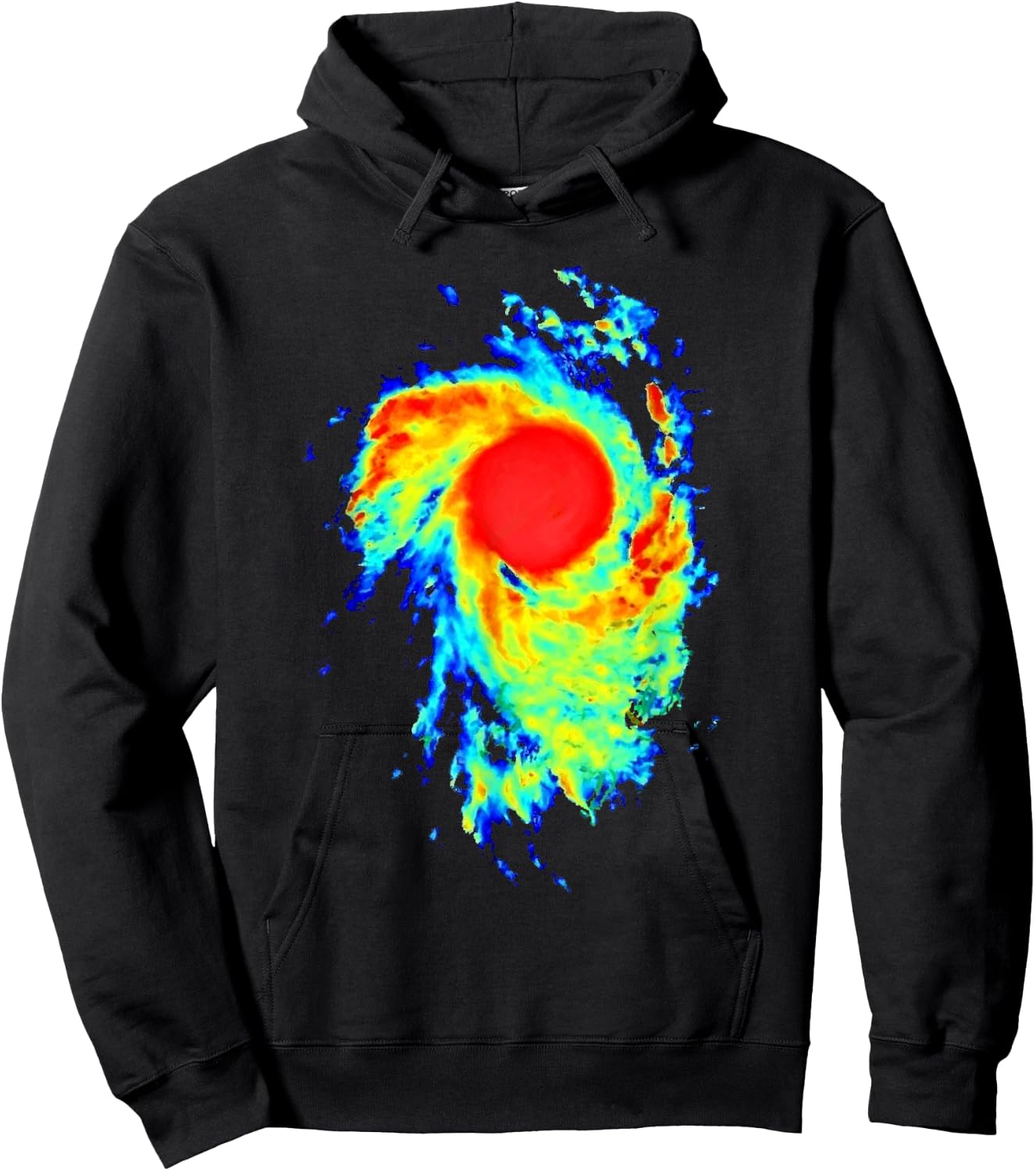 Meteorologist Art Women Weather Radar Meteorology Hoodie - Hoodie | Black
