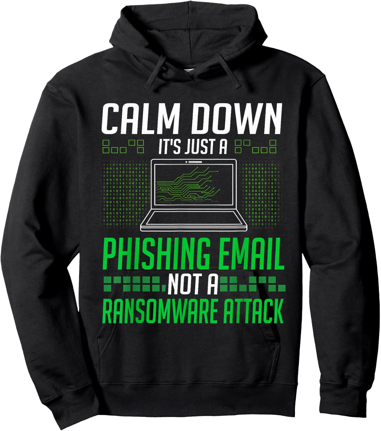 Cyber security Professional Funny IT Security Ethical hacker Hoodie - Hoodie | Black