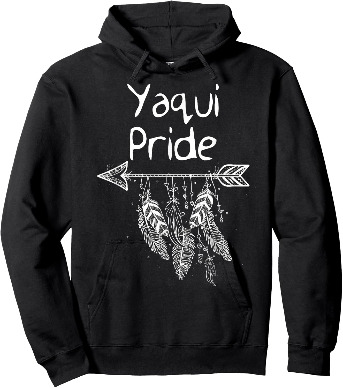 Yaqui Pride Native American Proud Men Women Kids Gift Hoodie - Hoodie | Black