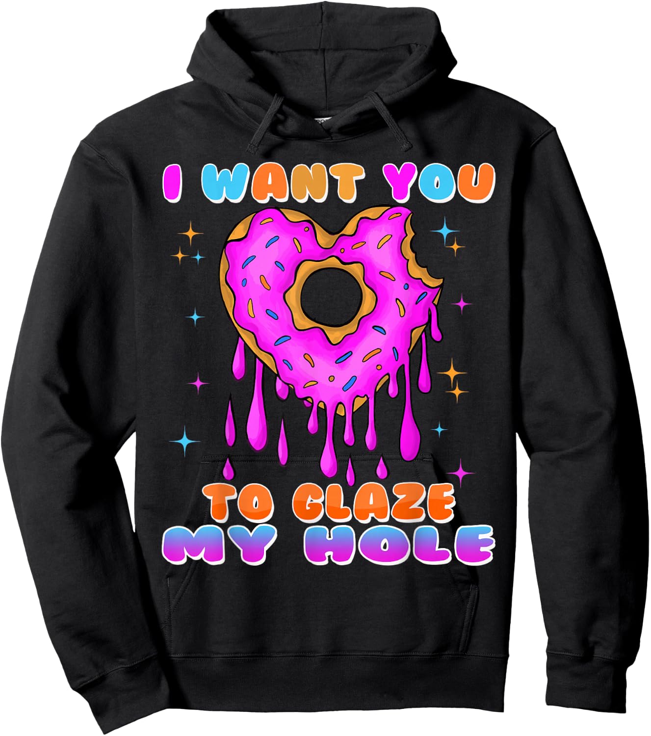 Funny Offensive Embarrassing Inappropriate Adult Humor Women Hoodie - Hoodie | Black