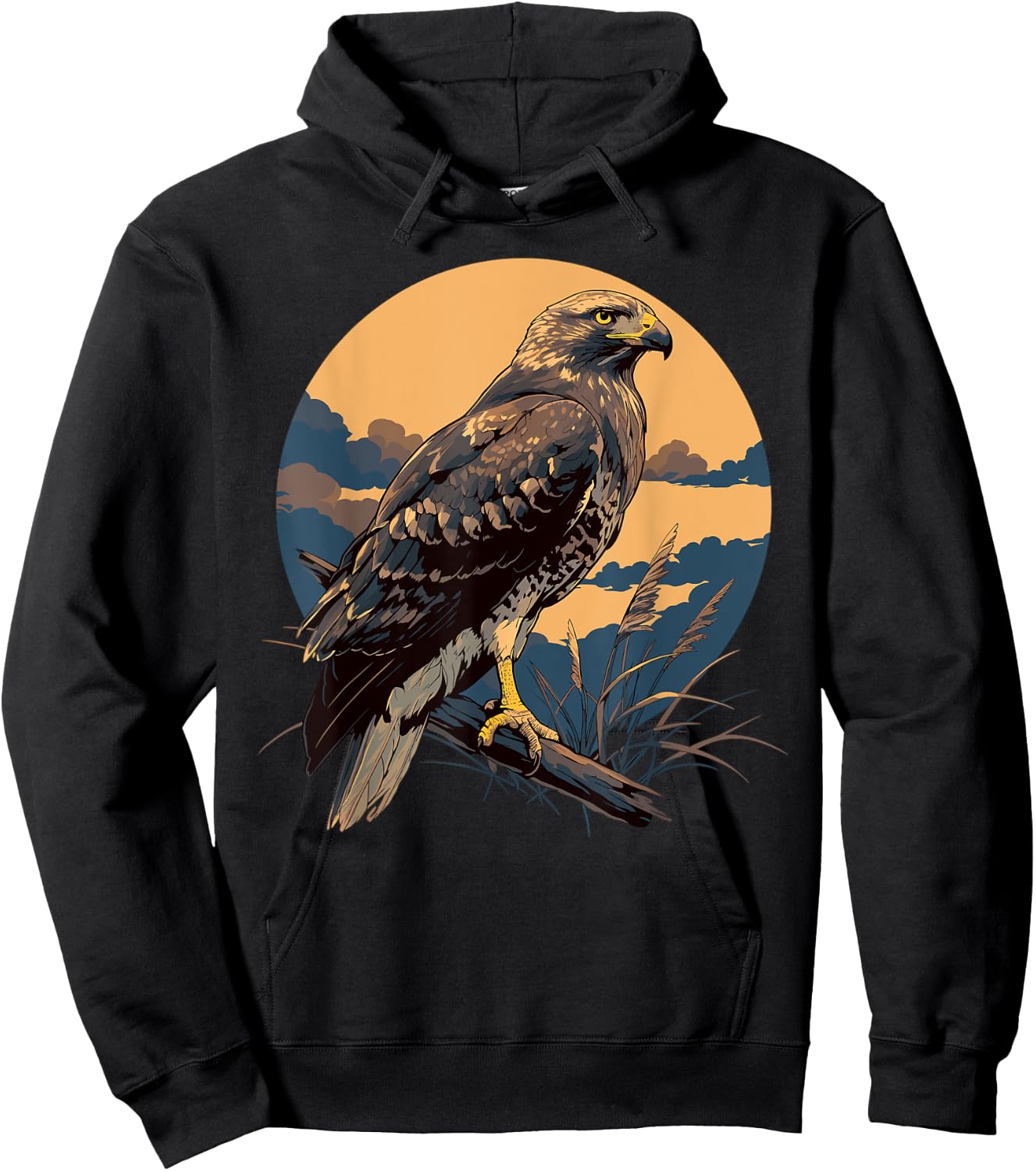 Hawks Hawk Hoodie - Hoodie | Black