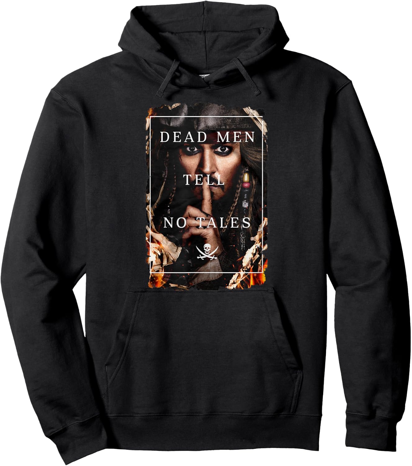 Disney - Pirates of The Caribbean: Dead Men Tell No Tales Hoodie - Hoodie | Black