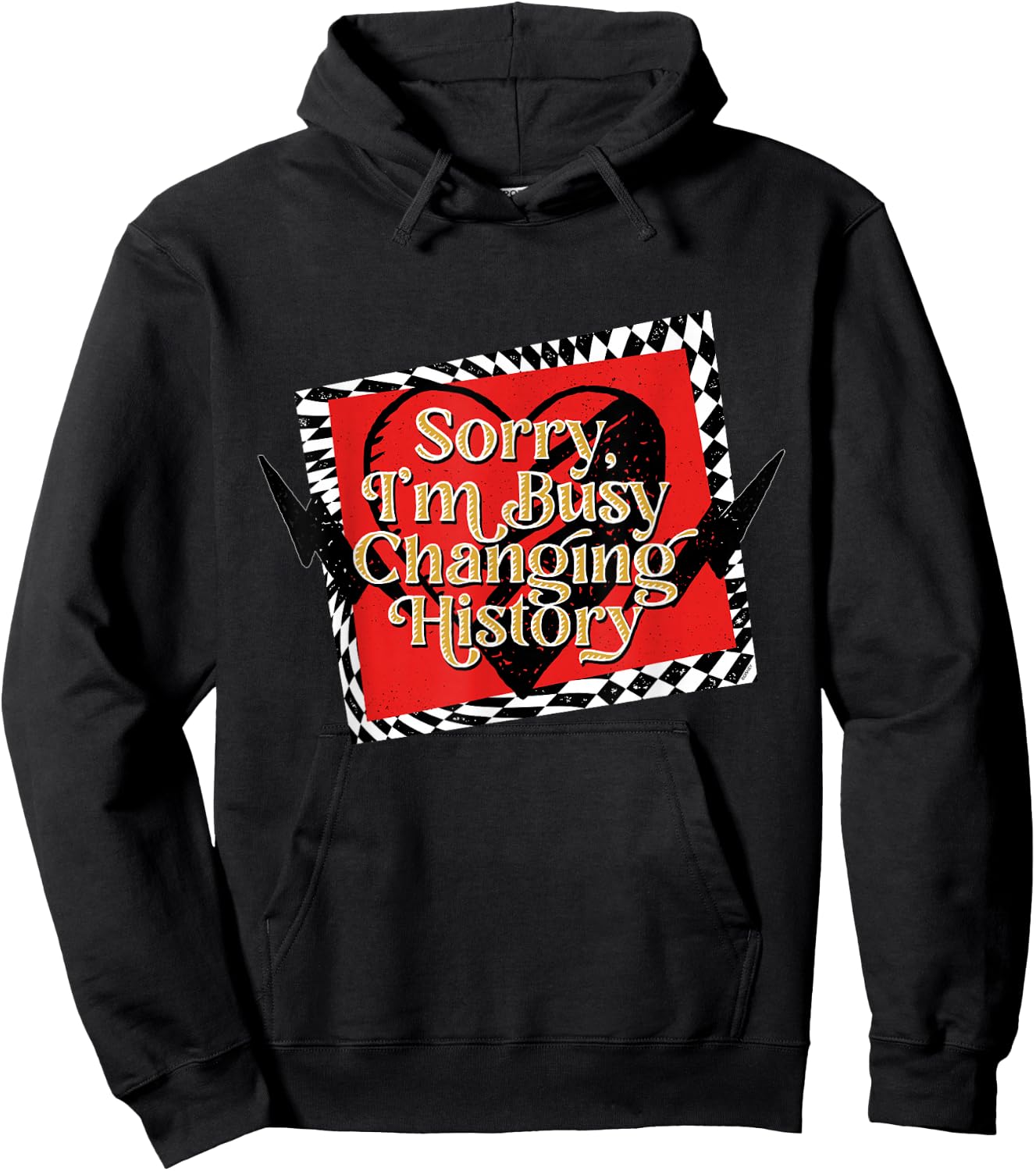 Disney Descendants 4: The Rise of Red Busy Changing History Hoodie - Hoodie | Black
