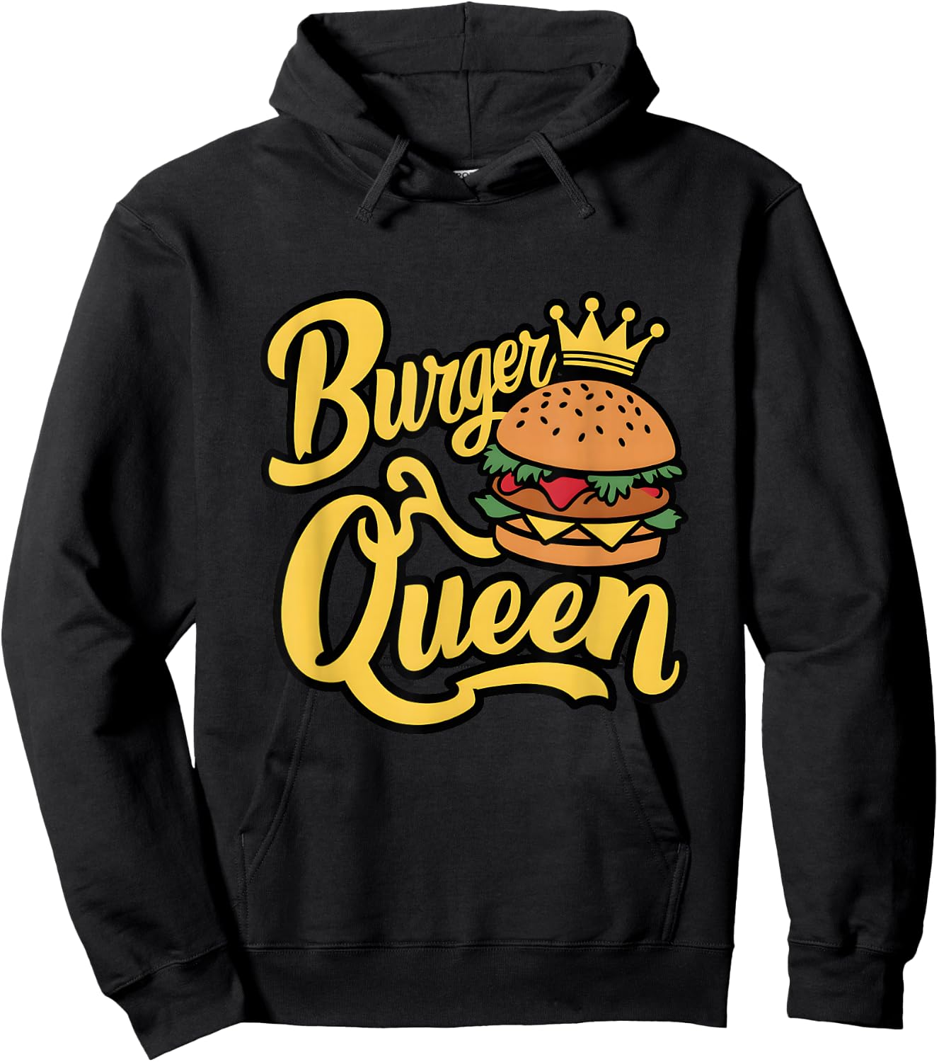 Burger Queen Hoodie - Hoodie | Black