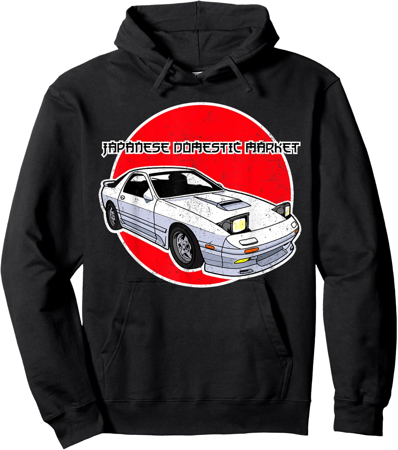 JDM Japan Motorsport Tuning Car Legend 90s Hoodie - Hoodie | Black