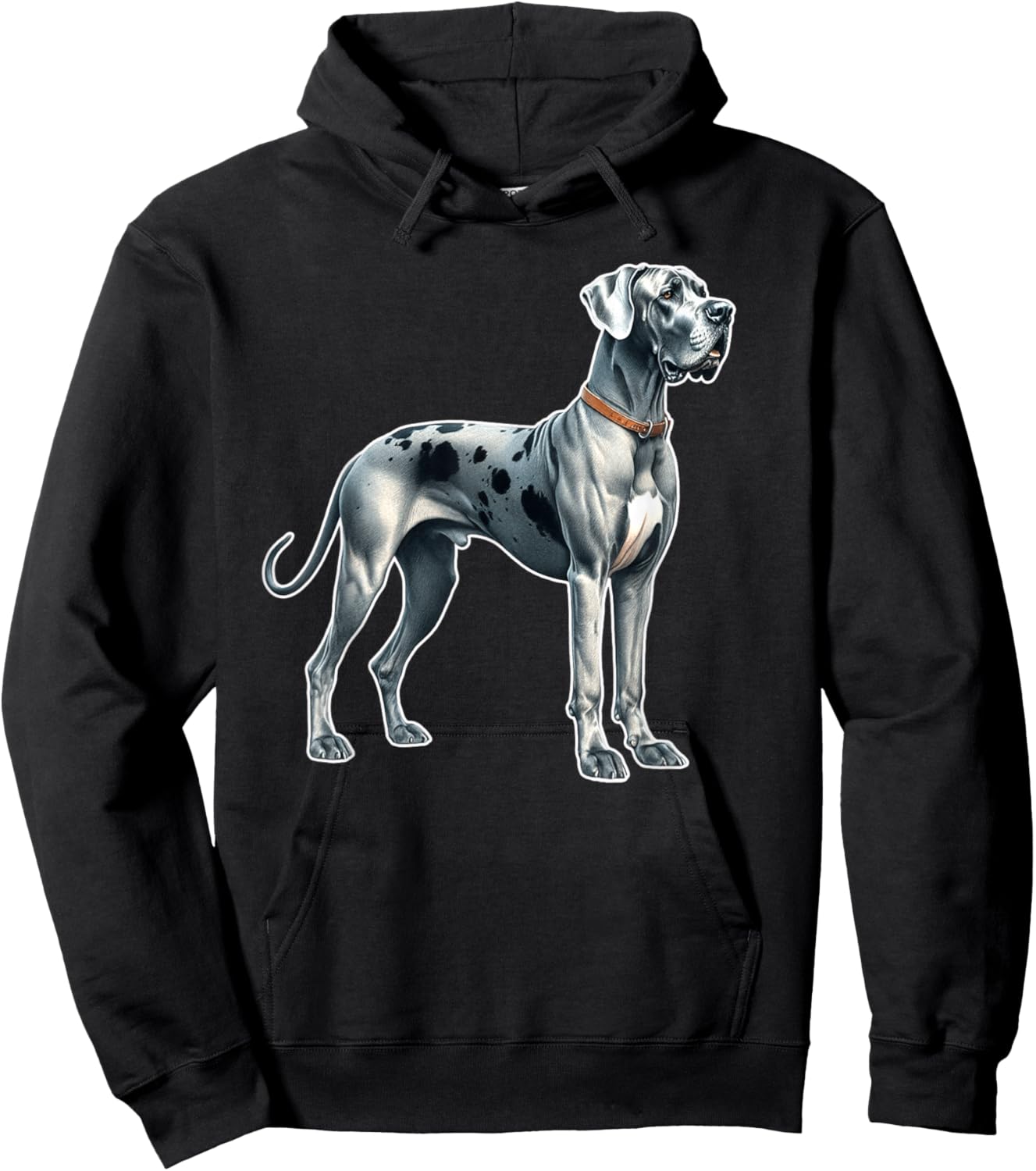 Great Dane Dog Hoodie - Hoodie | Black