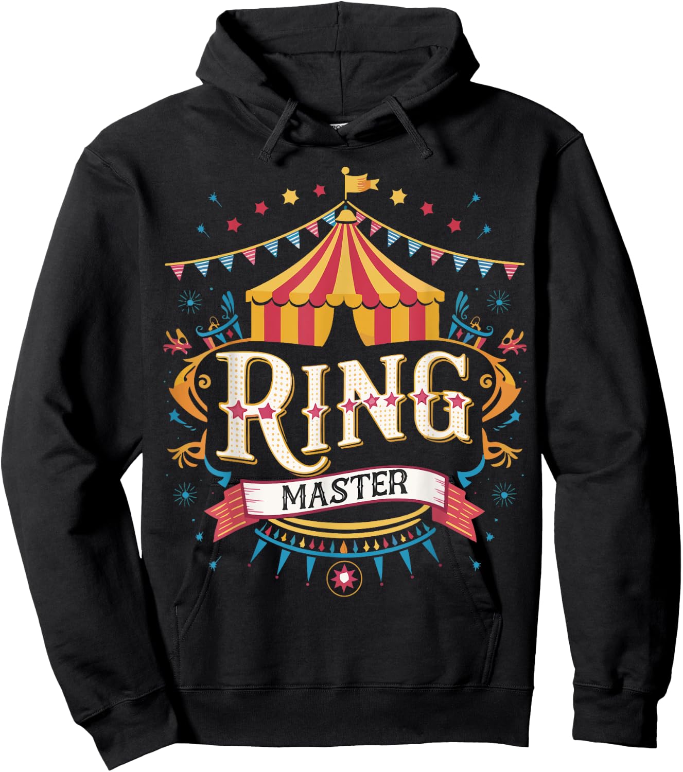Circus Ring Master Carnival Hoodie - Hoodie | Black