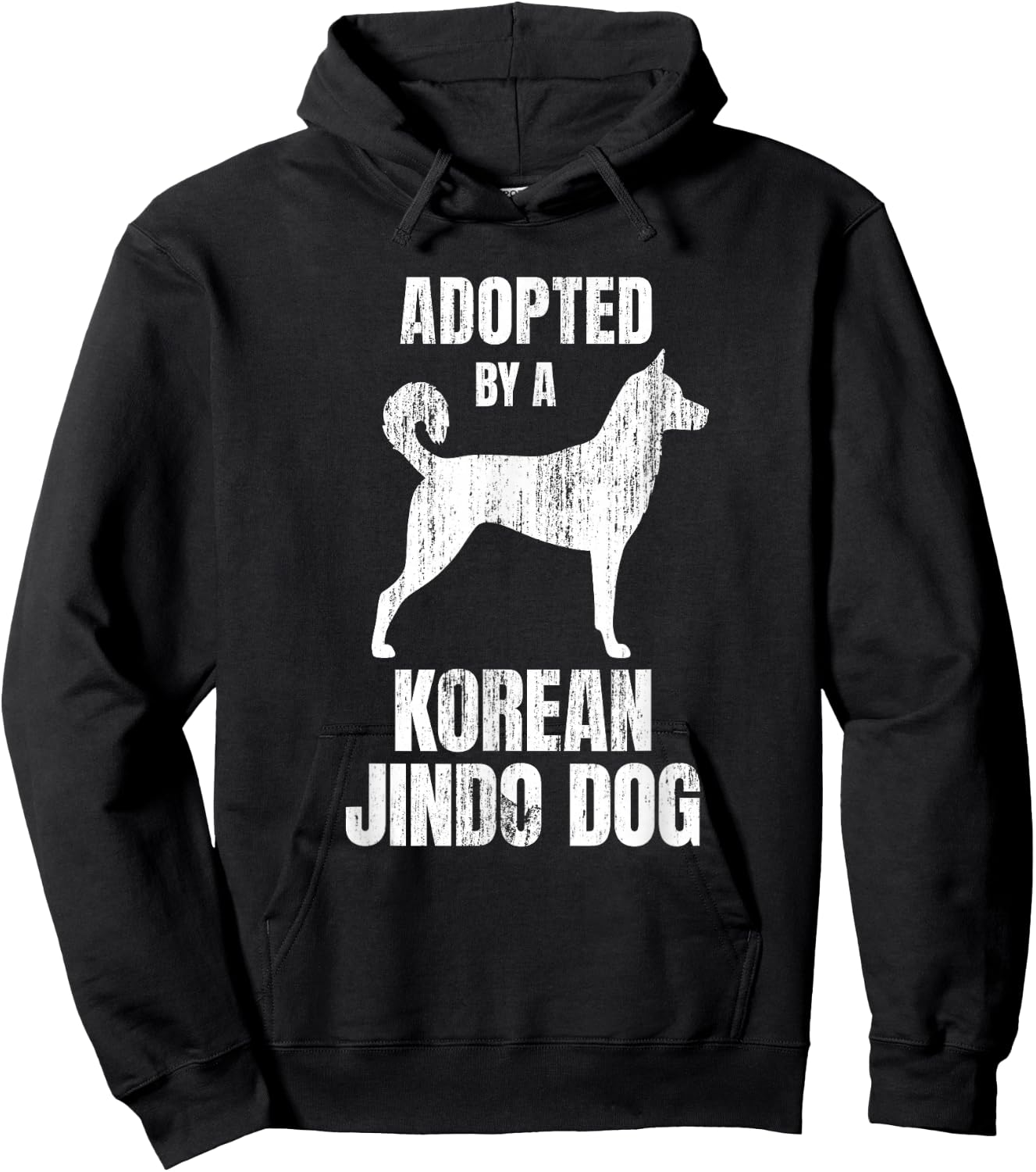Korean Jindo - Funny Dog Lover Hoodie - Hoodie | Black