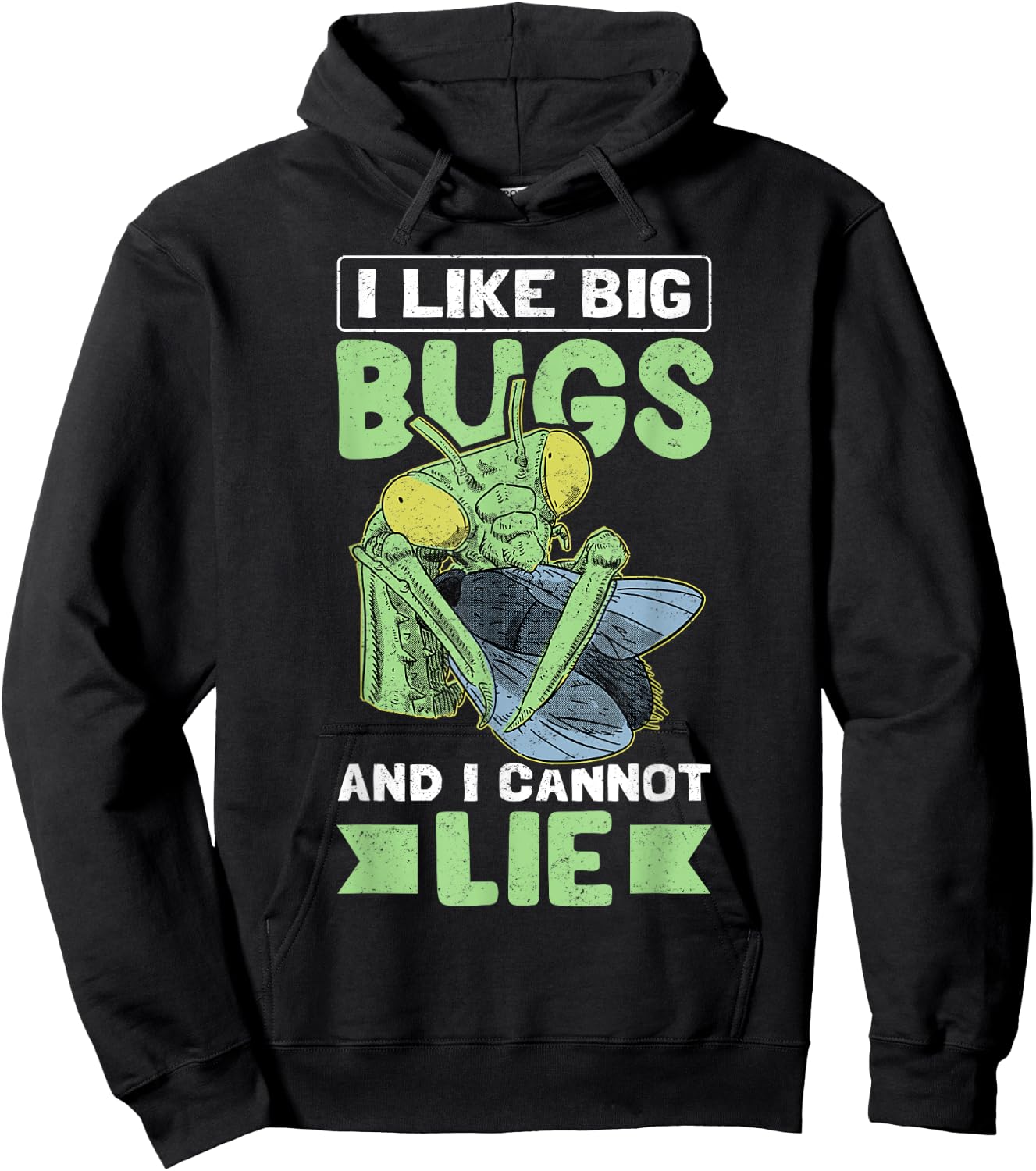 Praying Mantis Insect Lover Mantis Costume Bug Hoodie - Hoodie | Black
