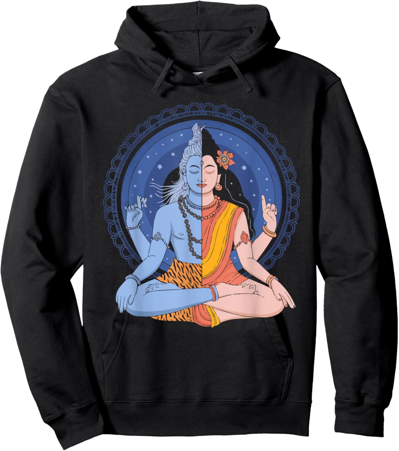 Maha Shivratri Hinduism Hindu Gods Lord Shiva Hoodie - Hoodie | Black