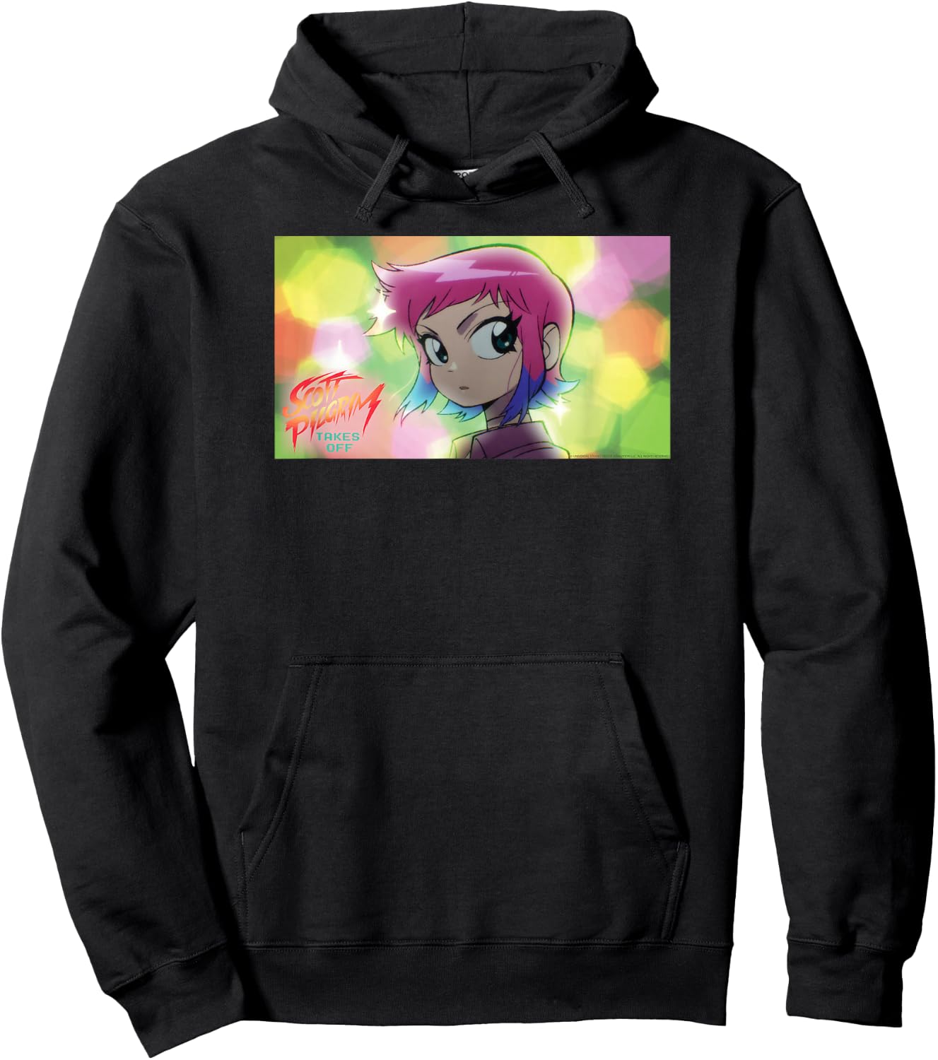 Scott Pilgrim Takes Off Ramona Flowers Hoodie - Hoodie | Black