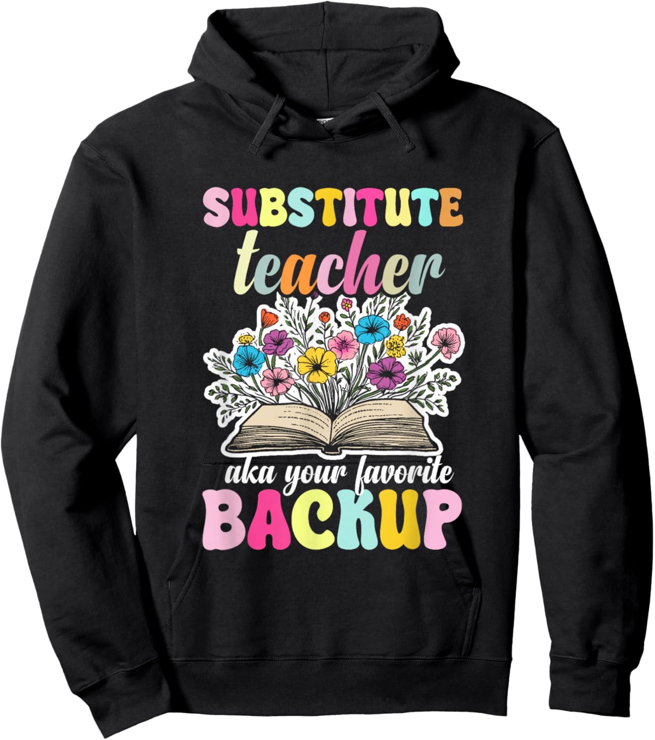 Sub Teacher Appreciation Week Subbing Substitute Teacher Hoodie - Hoodie | Black