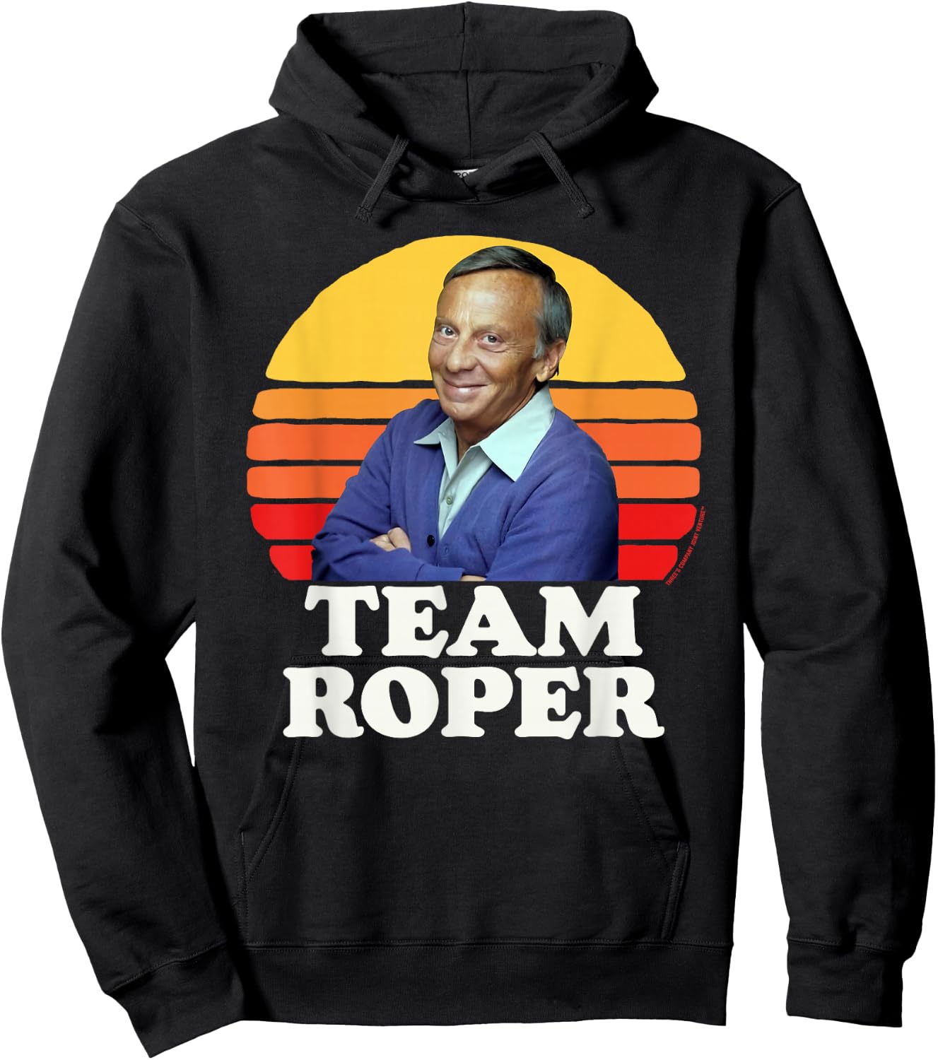I Love Mrs Roper Helen Roper Three's Company Retro Hoodie - Hoodie | Black