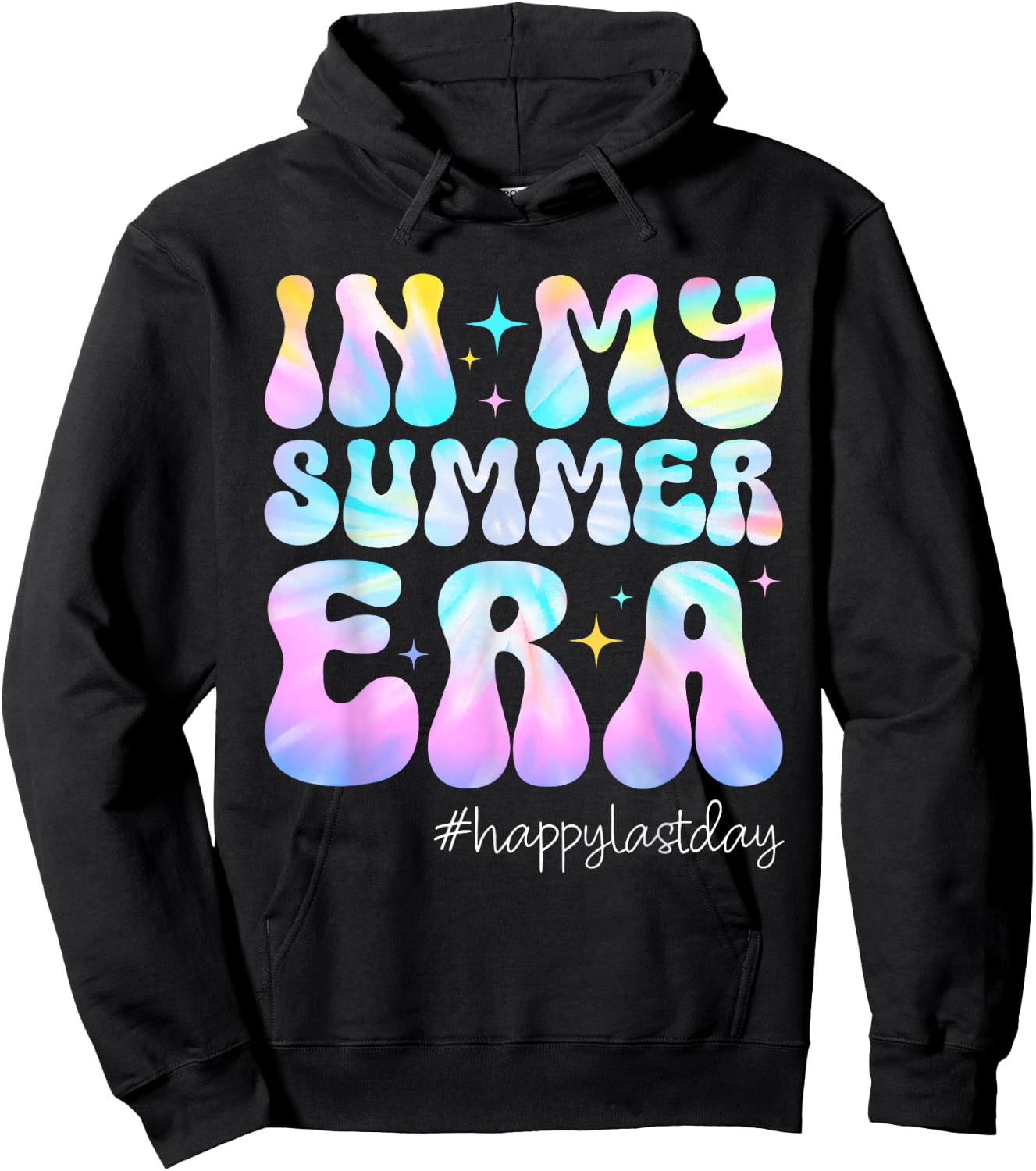 Happy Last Day of School In My Summer Era Teacher Kids Hoodie - Hoodie | Black