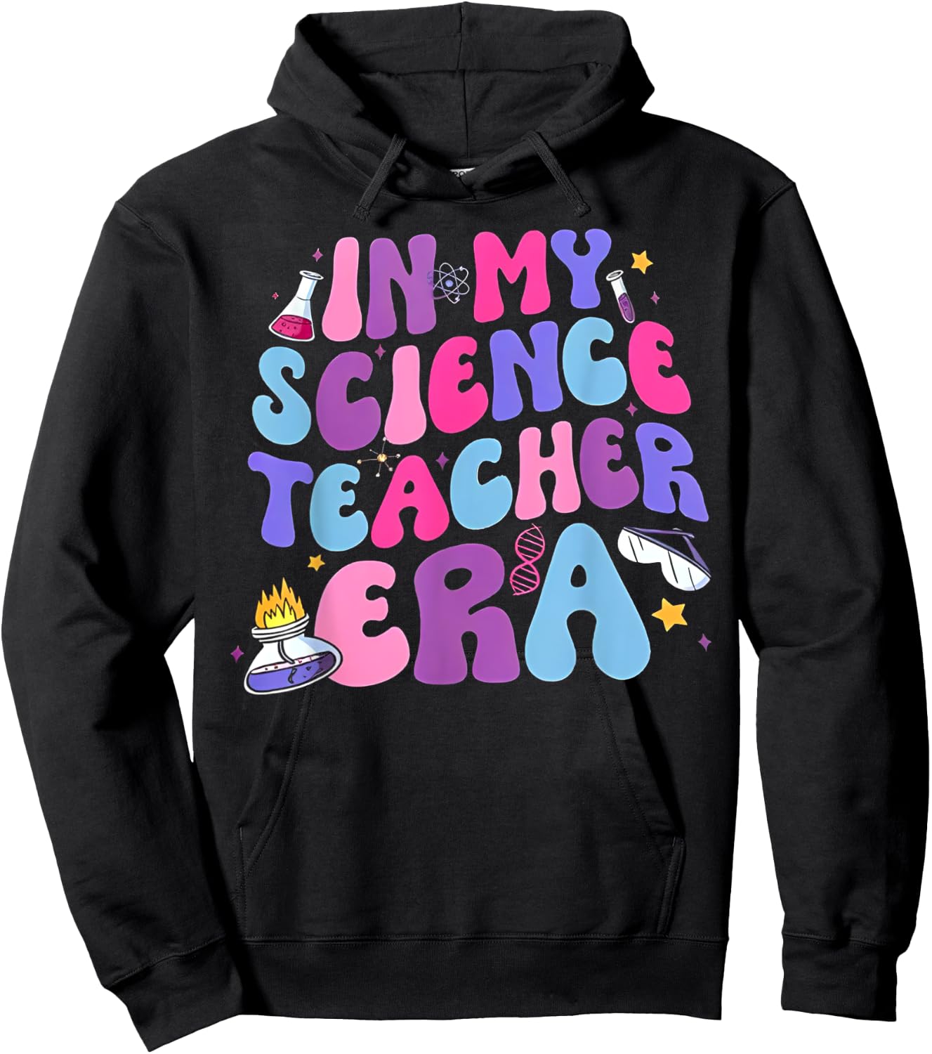 In My Science Teacher Era Teacher Women Hoodie - Hoodie | Black