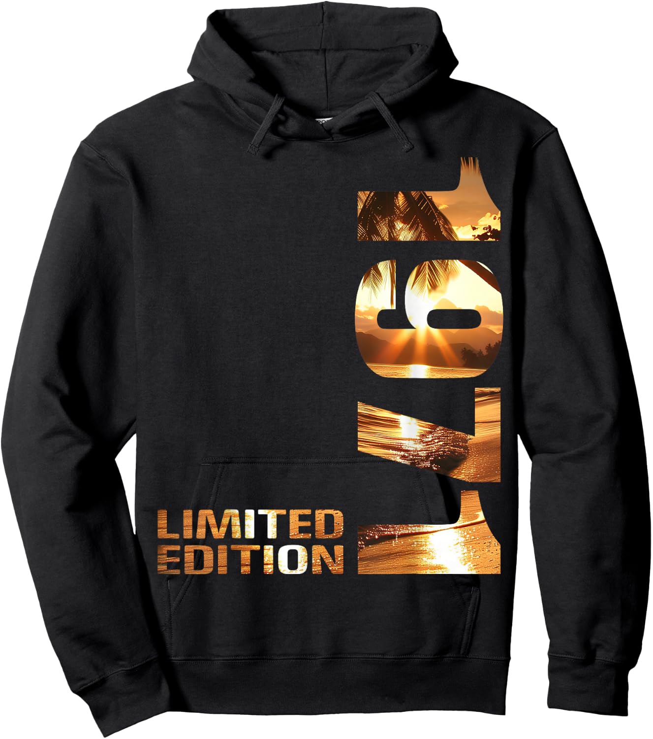 55th Birthday 1971 Limited Edition 55 Man Woman Hoodie - Hoodie | Black