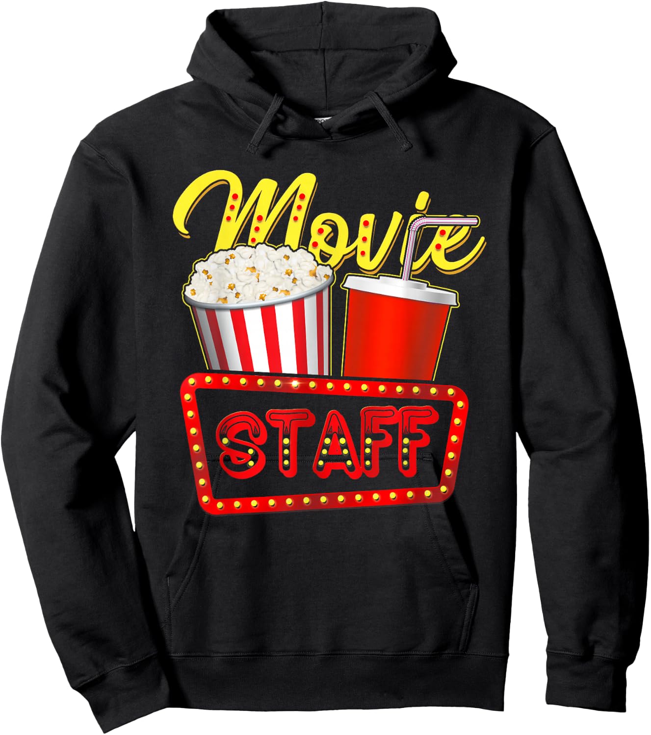 Movie Staff Party Night Behind The Scenes Awesomeness Hoodie - Hoodie | Black