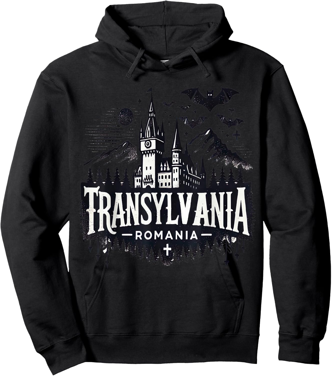 Vacation Designs by K -Adults Blue Classic Fit Small Hoodie - Hoodie | Black