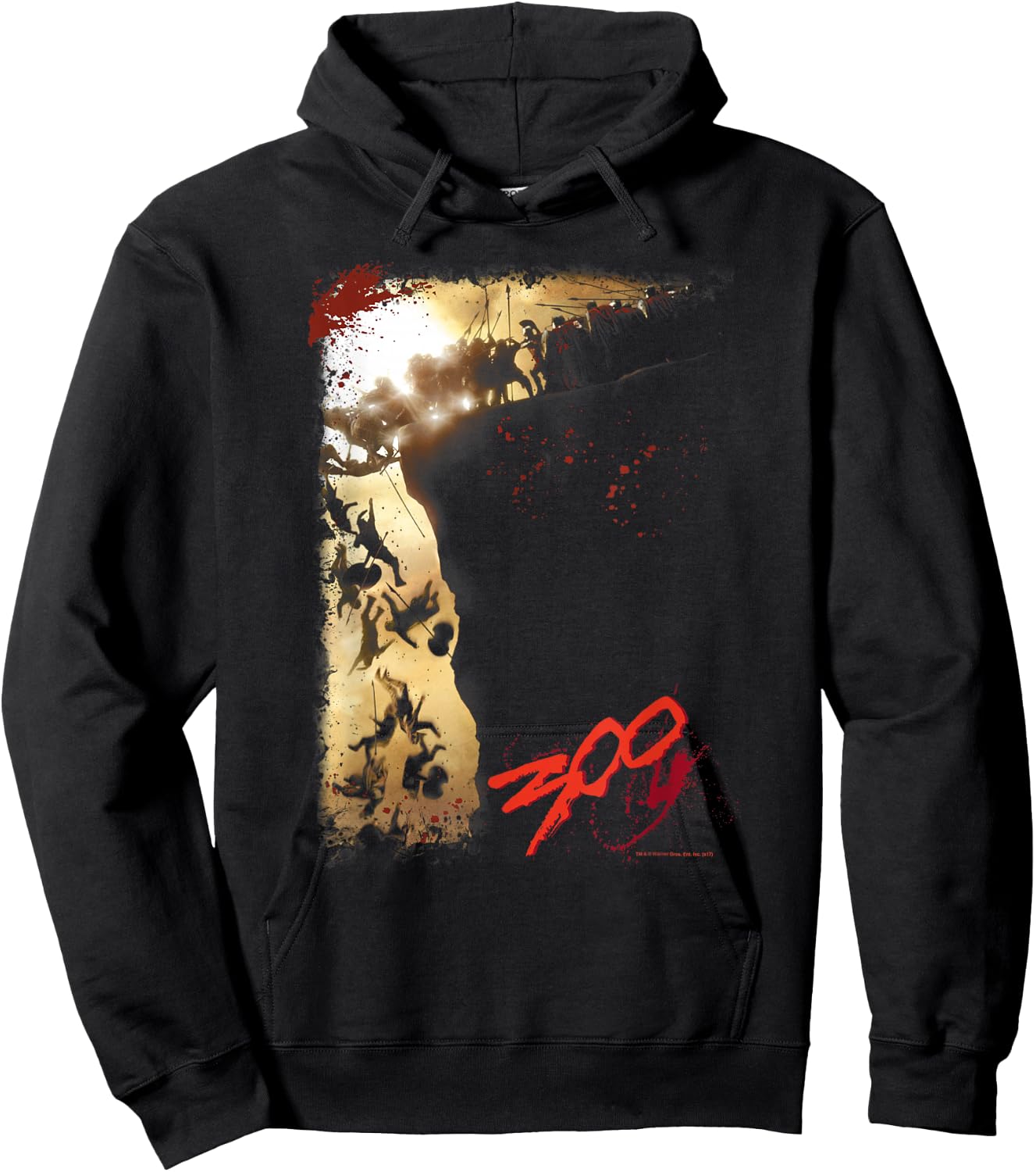 300 Movie The Cliff Hoodie - Hoodie | Black