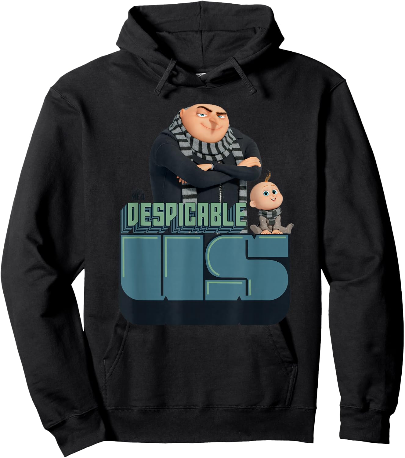Minions Despicable Me 4 Despicable Us Hoodie - Hoodie | Black