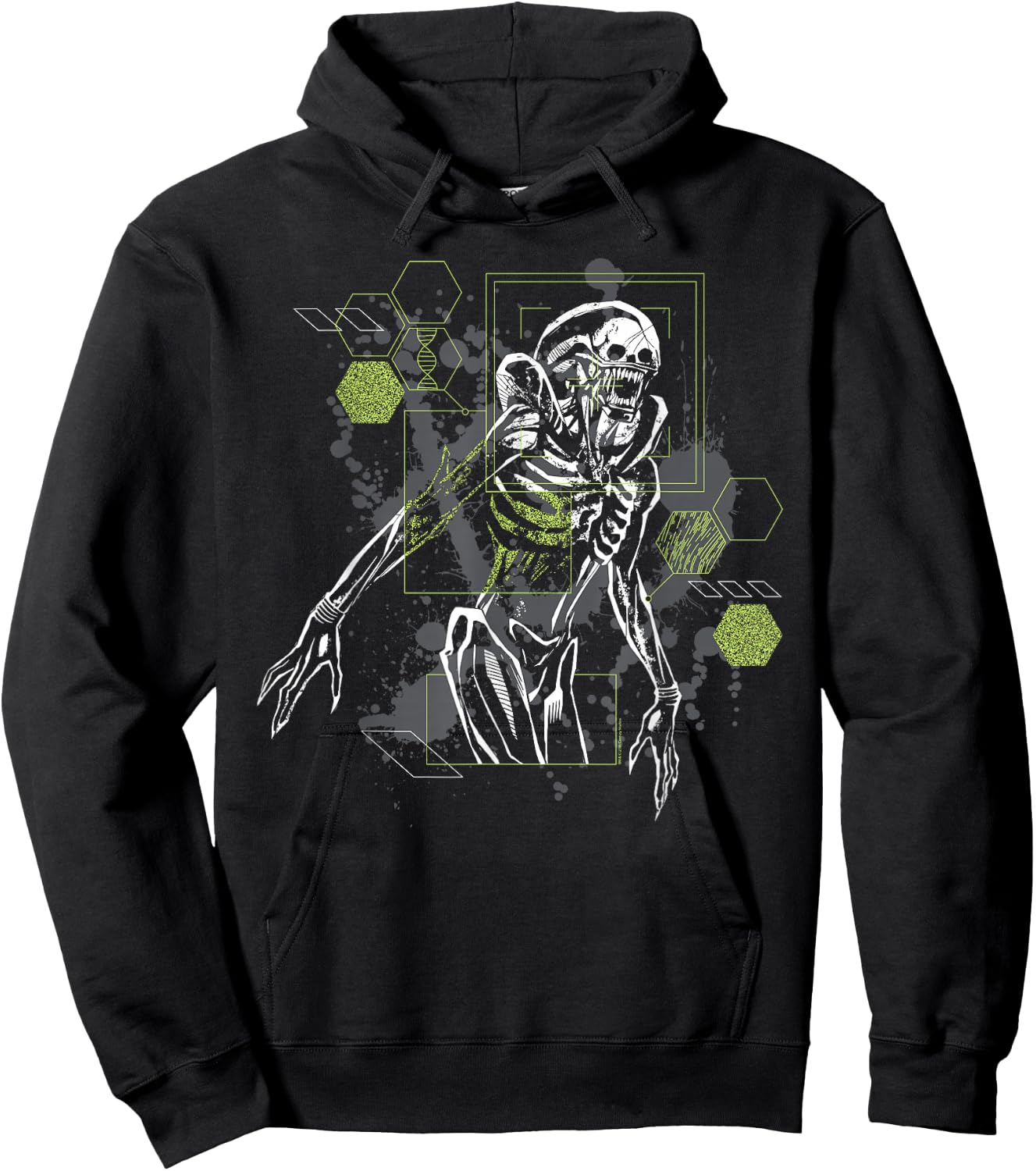 Alien: Romulus Xenomorph Tech Readout Hoodie - Hoodie | Black
