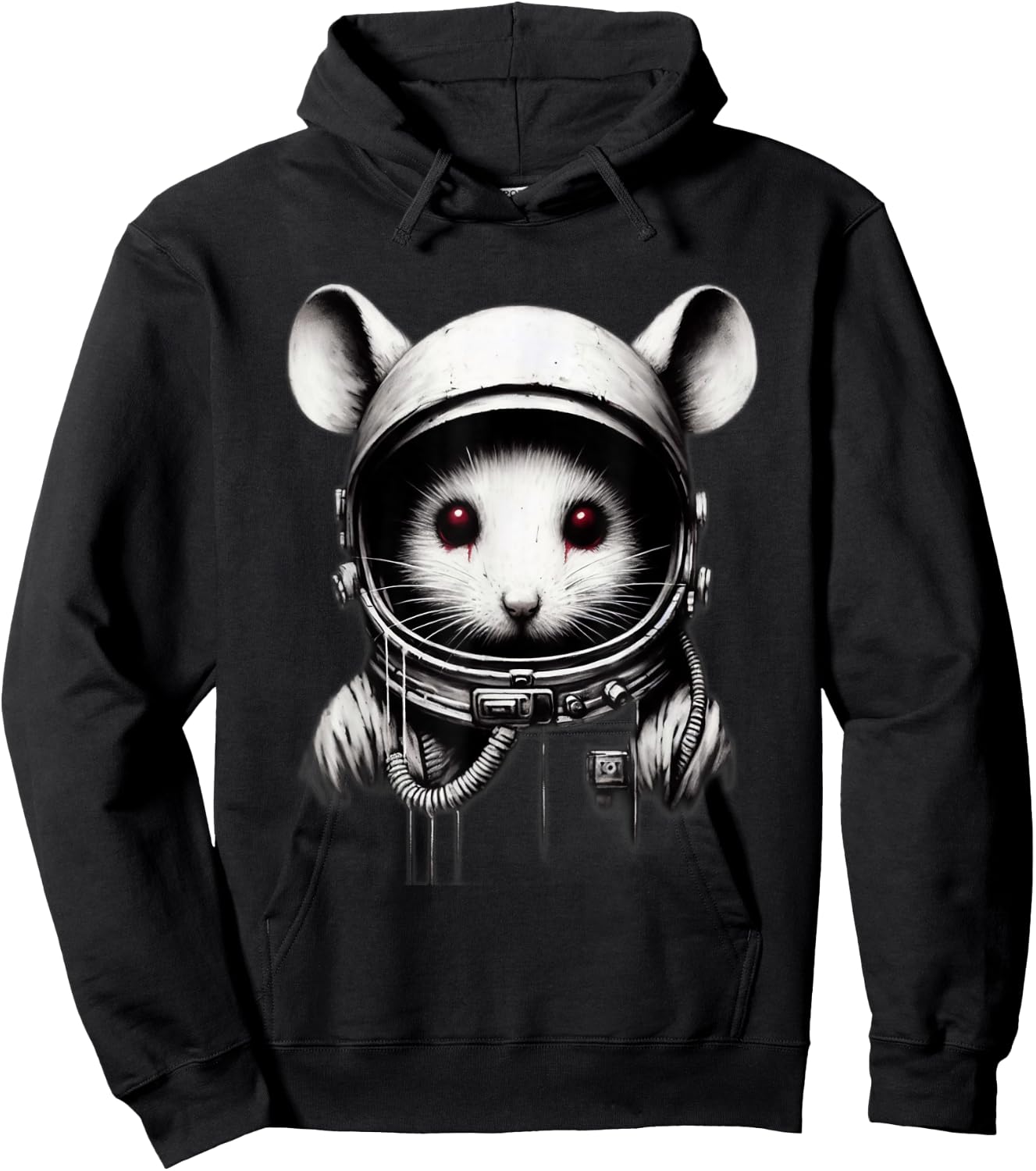 Lost in Space Astronaut Mice Hoodie - Hoodie | Black