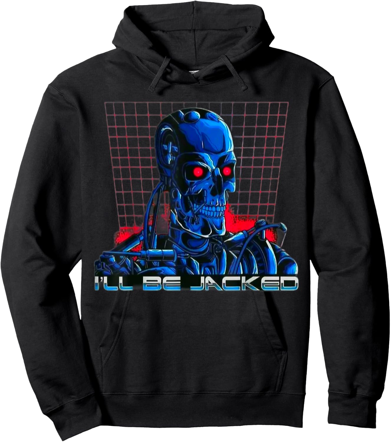 I'll Be Jacked Gym Weightlifting Bodybuilding Fitness work Hoodie - Hoodie | Black