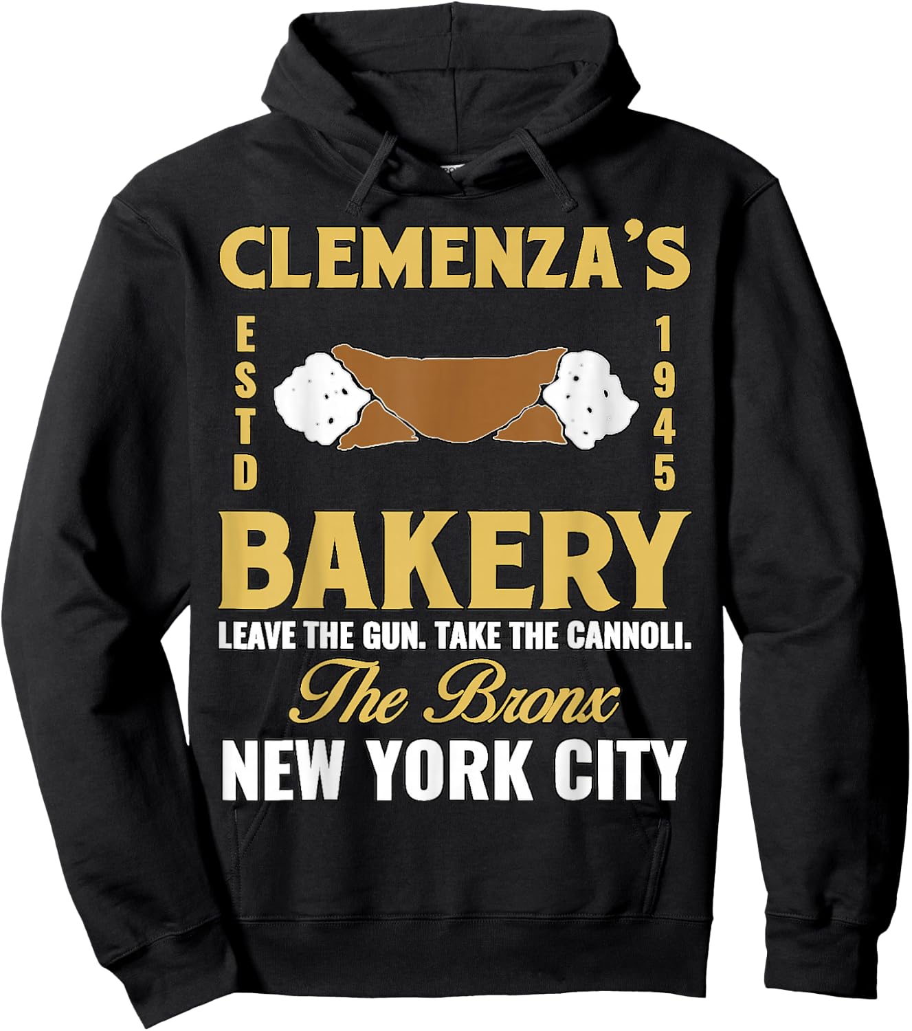 Clemenza Bakery Food Funny Cool Hoodie - Hoodie | Black