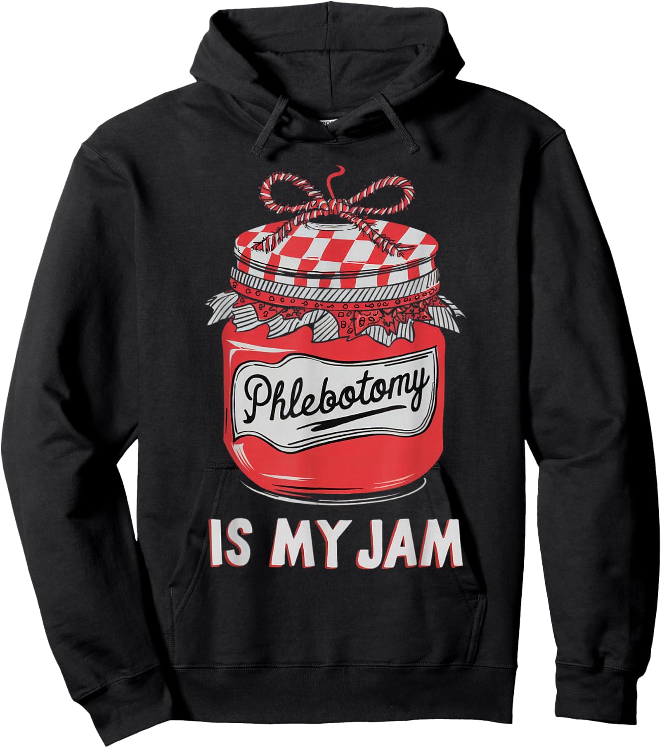 Phlebotomy Funny Shirt Humor Cute Technicians Medical Phleb Hoodie - Hoodie | Black