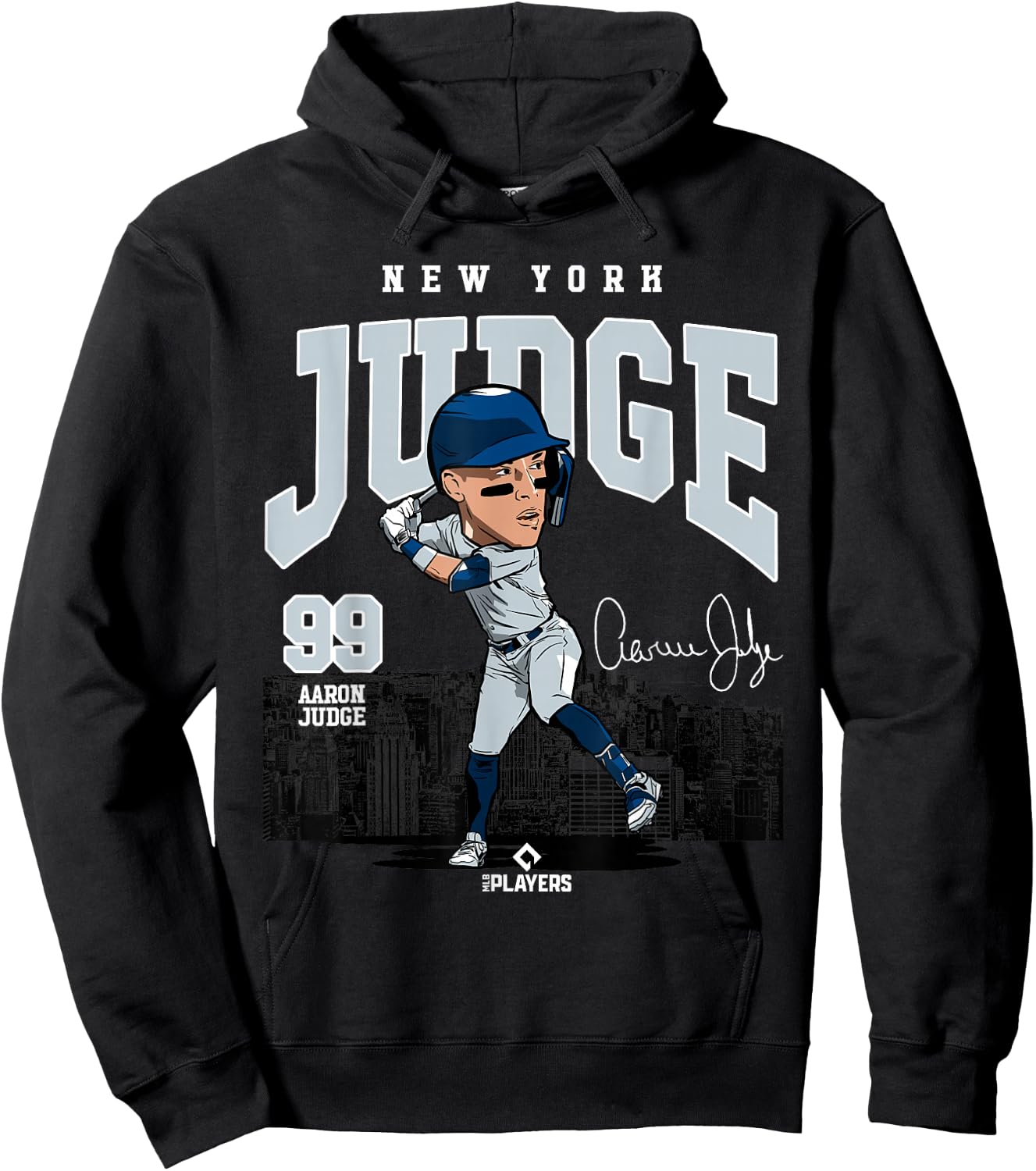 Aaron Judge | New York Baseball MLB Players | MLBJUD3005 Hoodie - Hoodie | Black