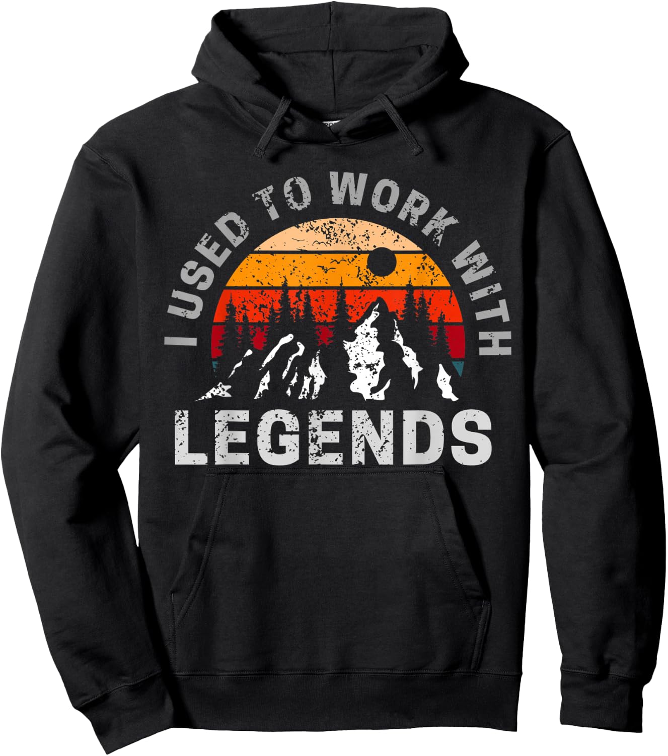 I used to work with absolute legends Hoodie - Hoodie | Black