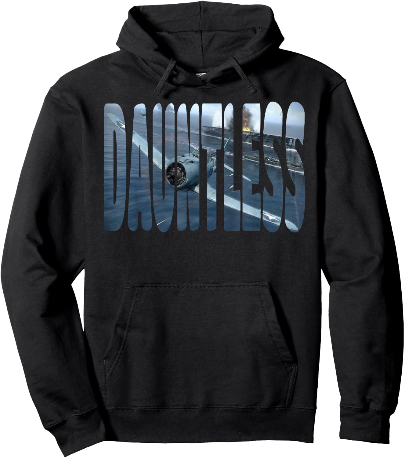 Military F&L Design Co. WW2 Warbirds SBD Dauntless Plane Aircraft Aviation Hobbyist , Small, Black Hoodie - Hoodie | Black