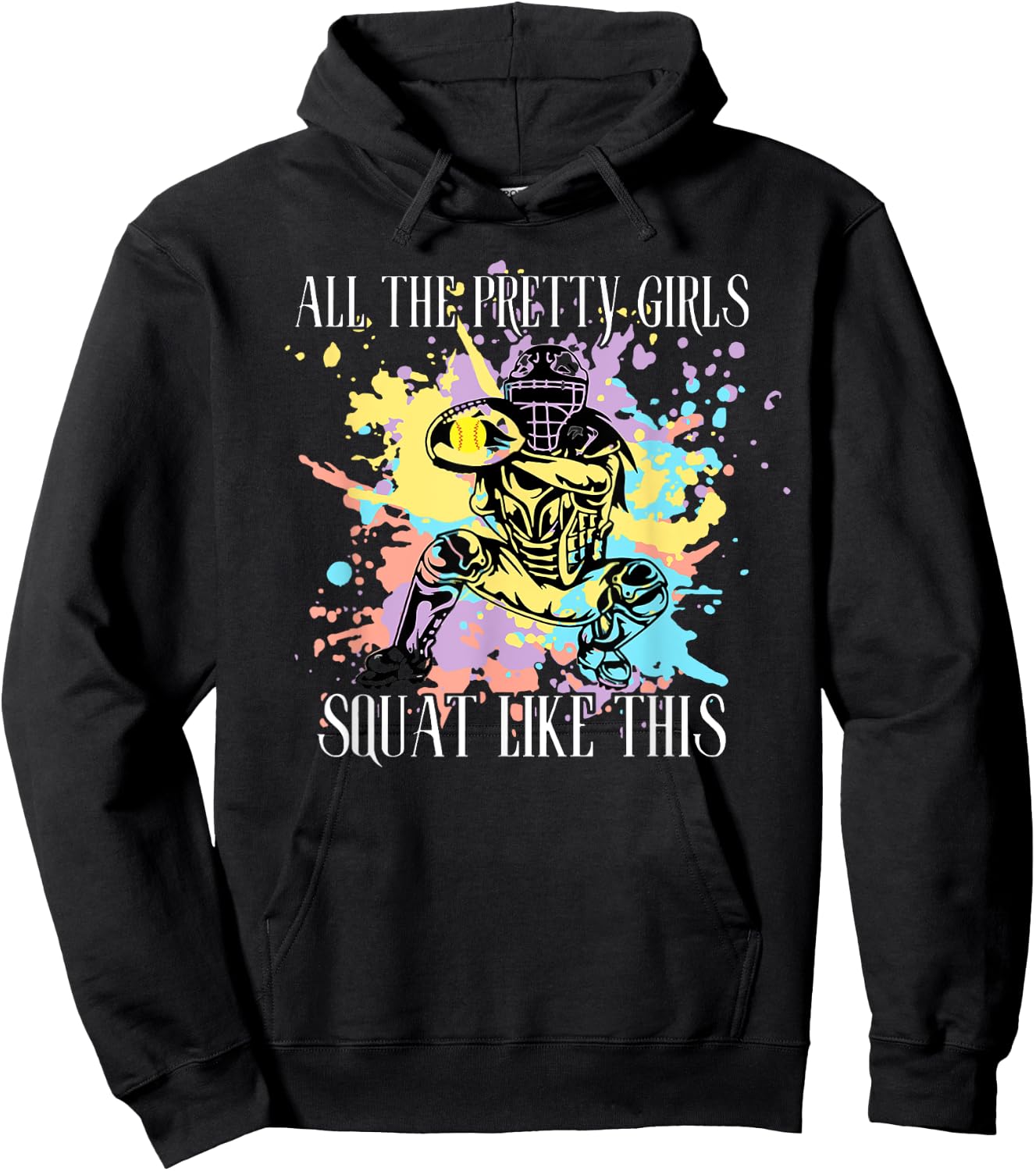 All the Pretty Girls Squat Like This Hoodie - Hoodie | Black