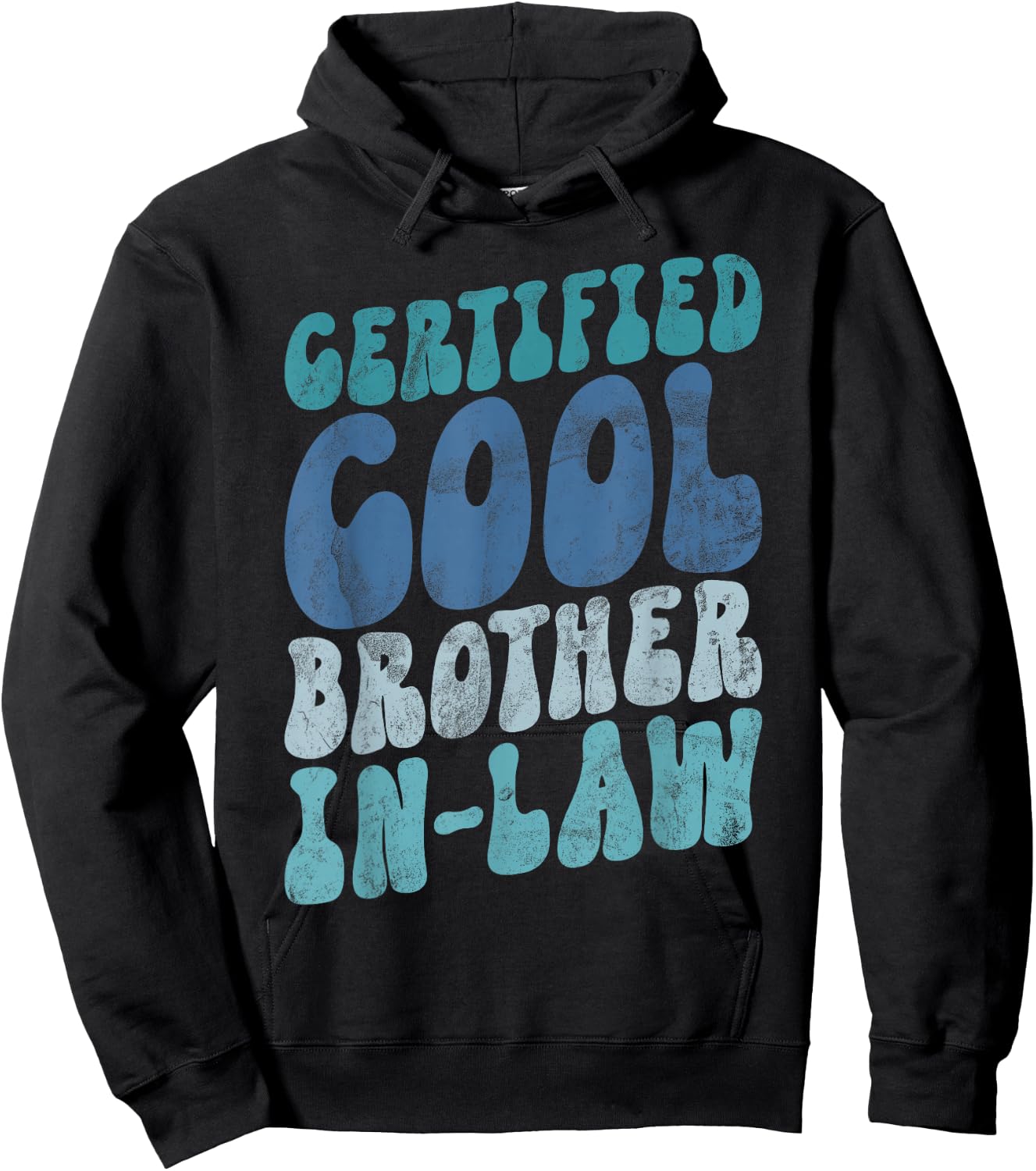 Certified cool Brother in Law Hoodie - Hoodie | Black