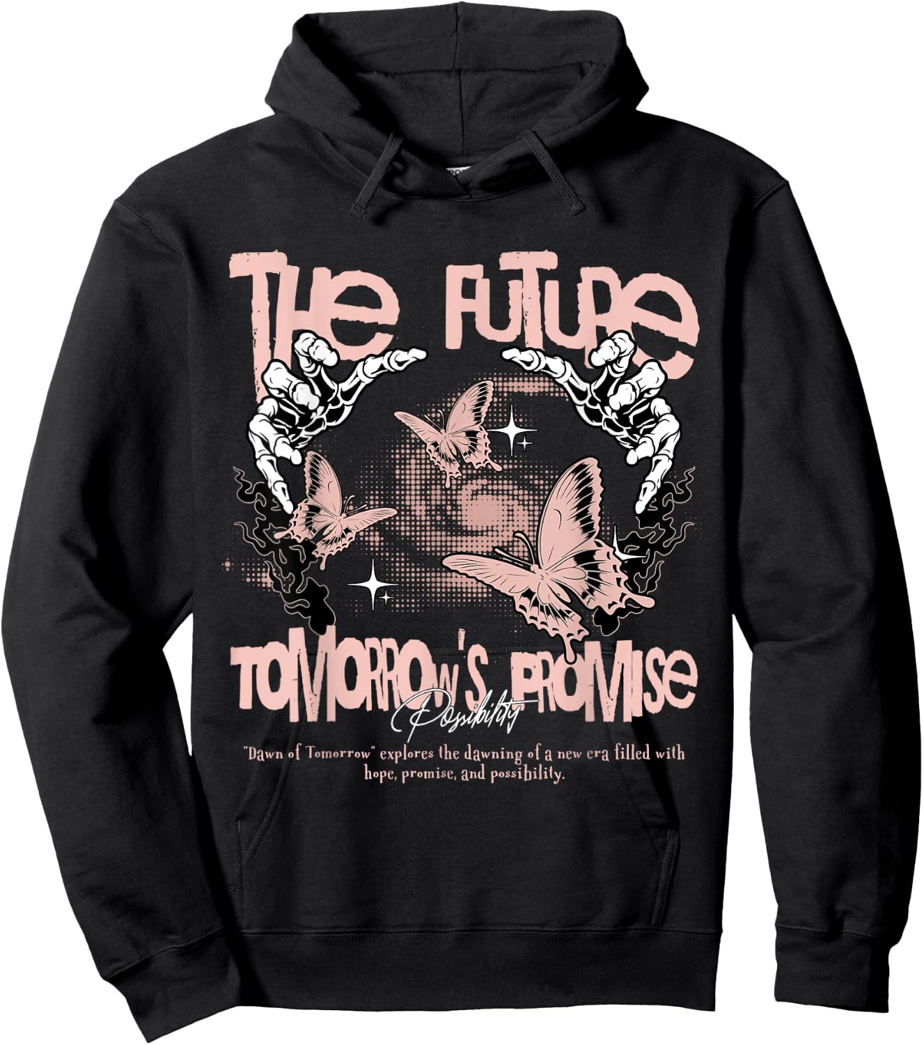 Tomorrow Promise Legend Pink 11s Matching Women Hoodie - Hoodie | Black