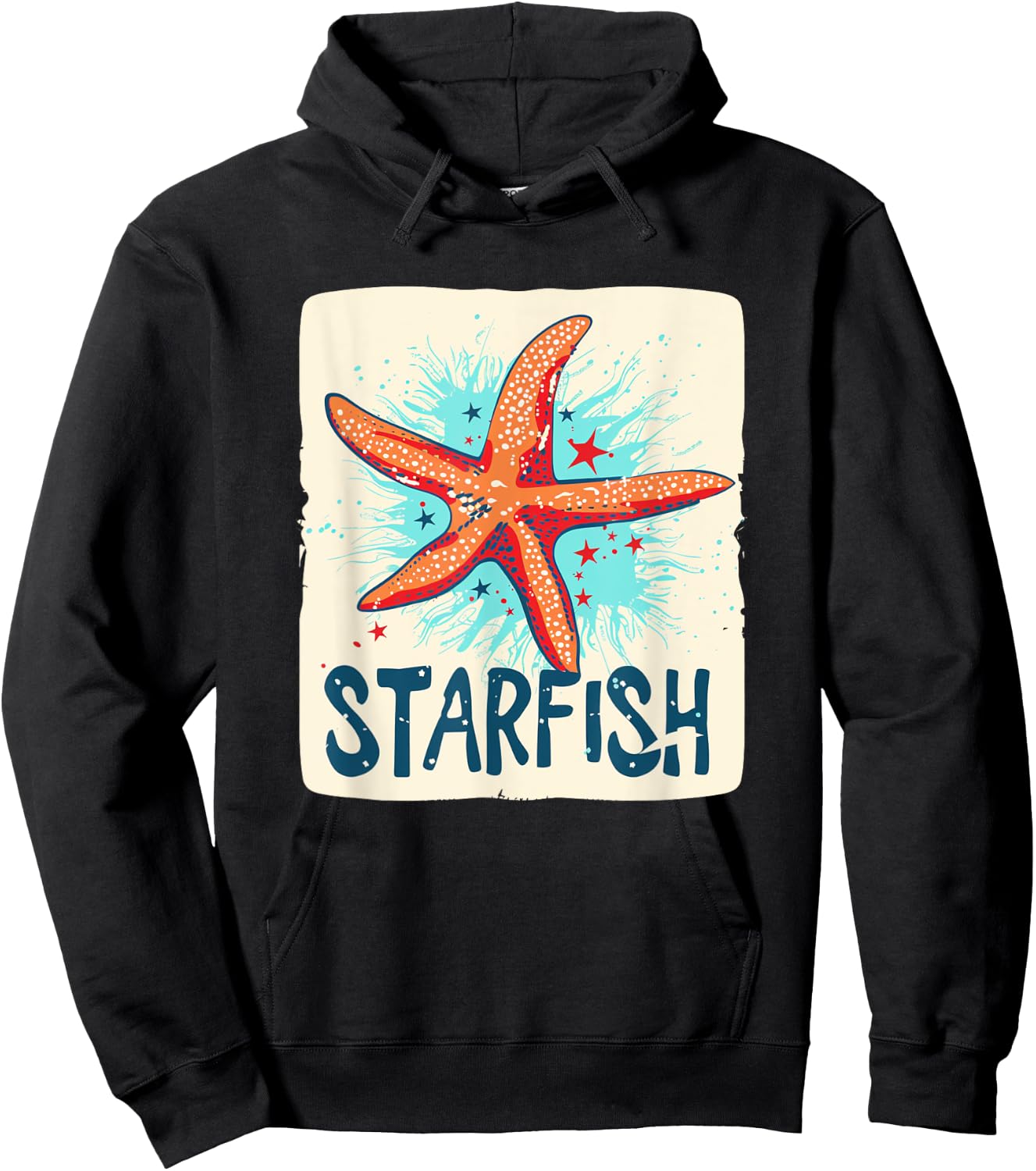 Funny Starfish Costume for Boys and Girls Hoodie - Hoodie | Black