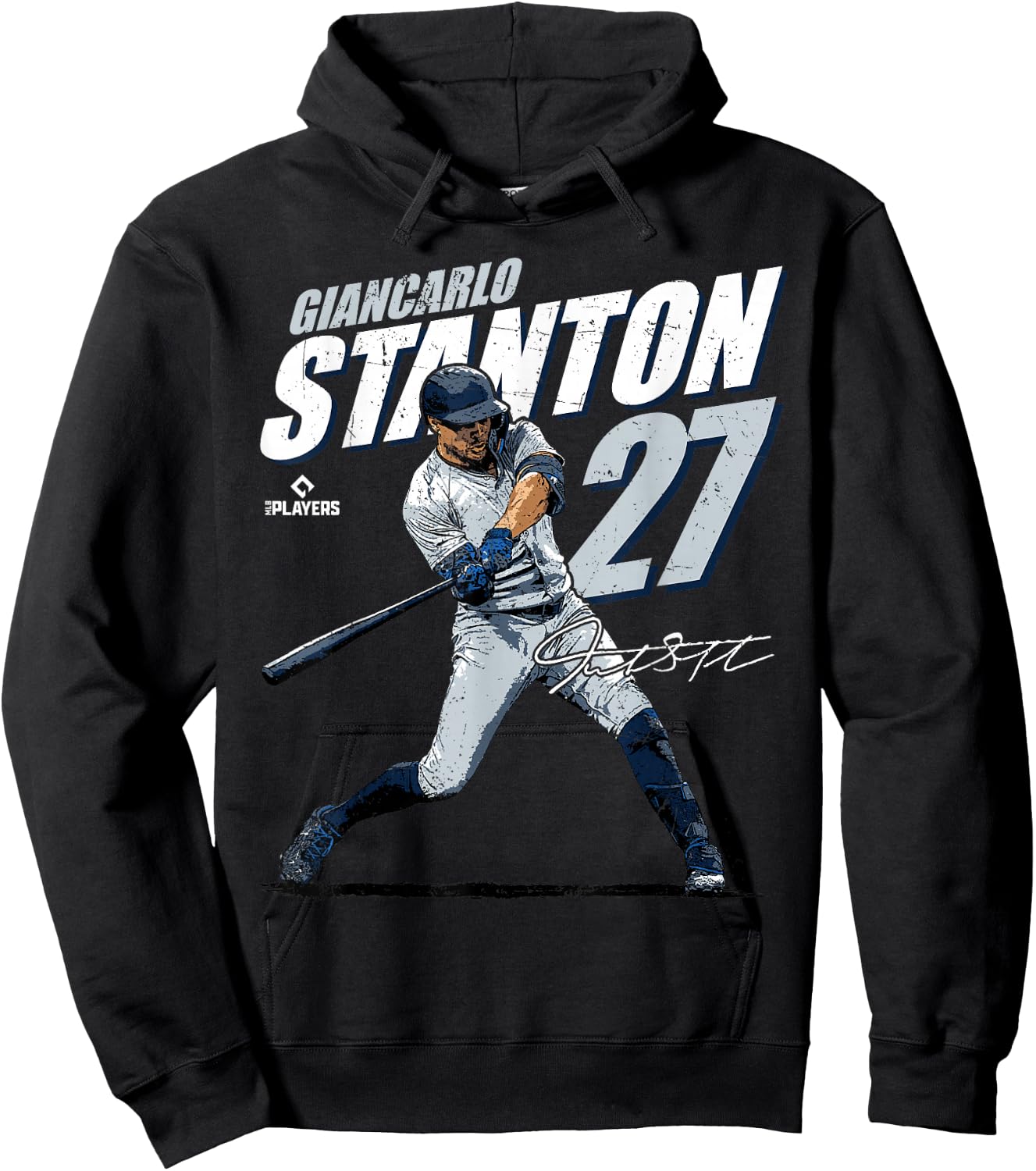Giancarlo Stanton | New York Baseball Players | MLBGSN3001 Hoodie - Hoodie | Black