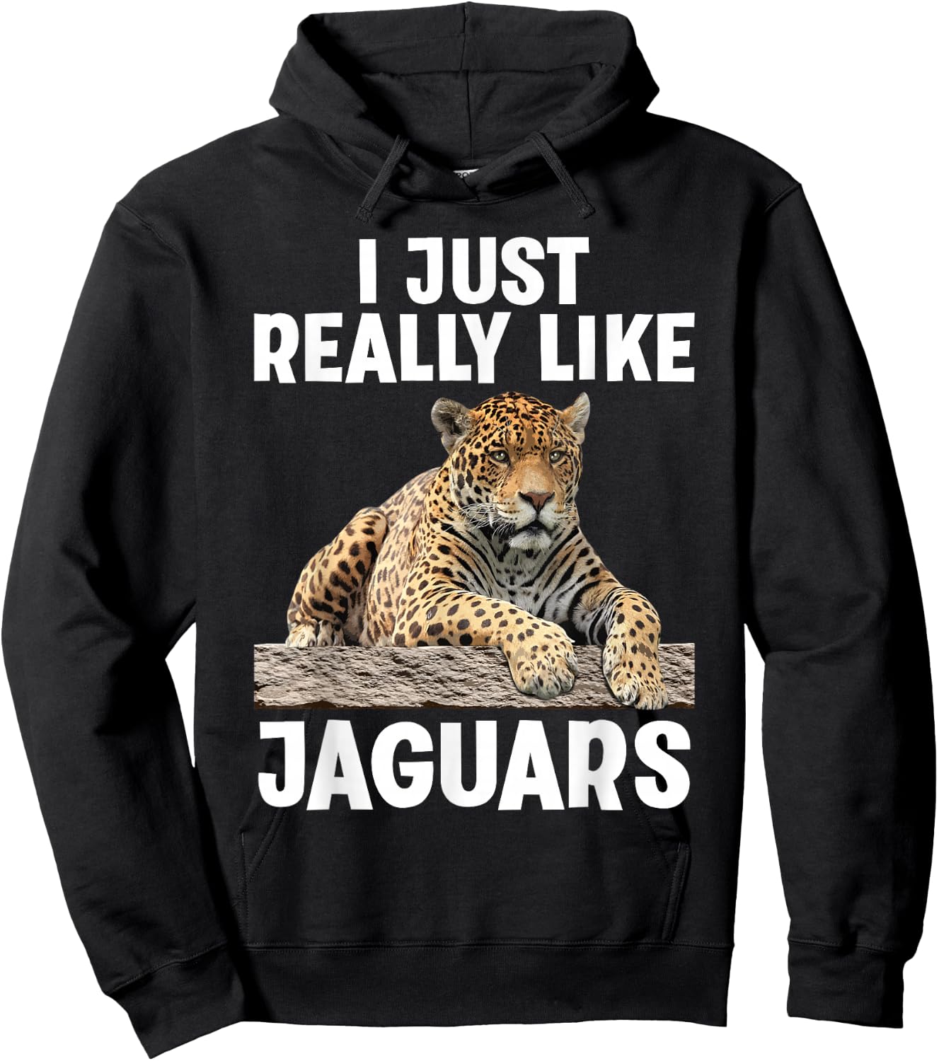 Cool Jaguar Design Women Kids Zoo Cheetah Jaguar Hoodie - Hoodie | Black