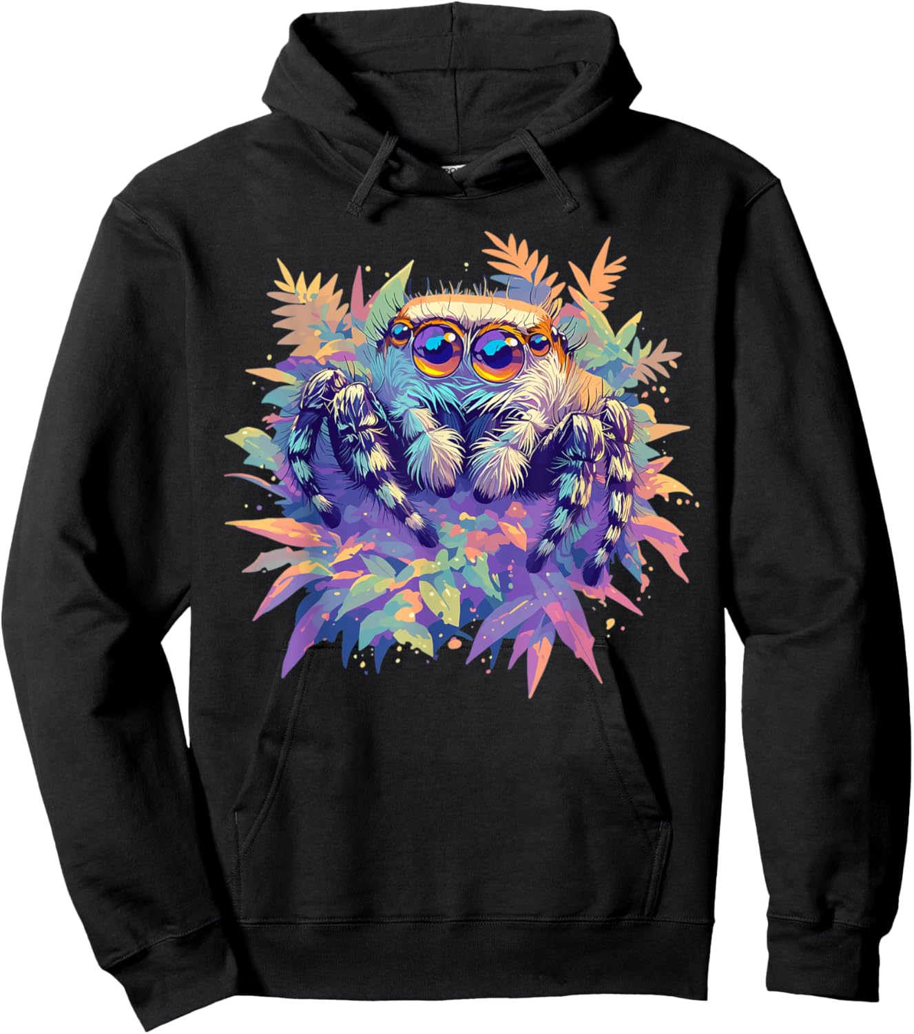 Jumping Spiders Jumping Spider Hoodie - Hoodie | Black