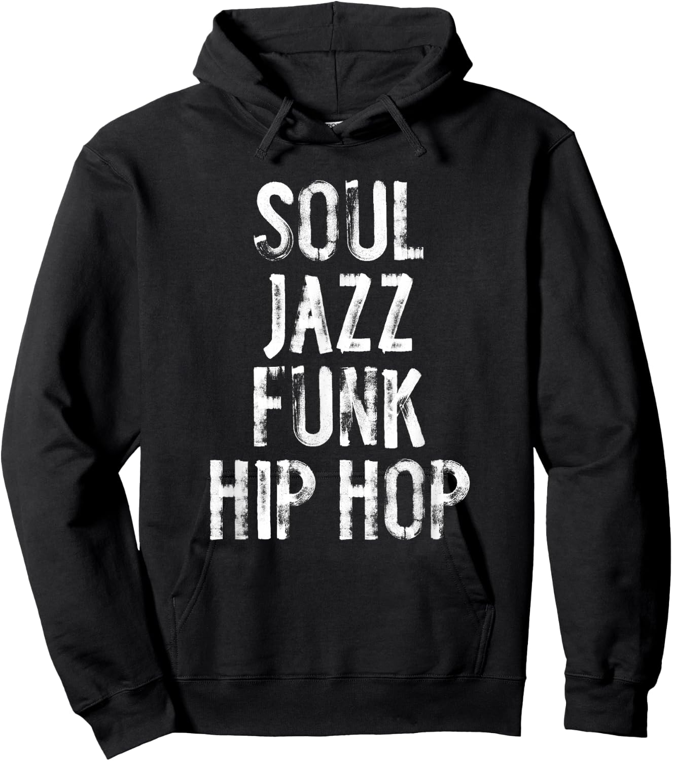 Soul Jazz Funk Hip Hop Hoodie - Hoodie | Black