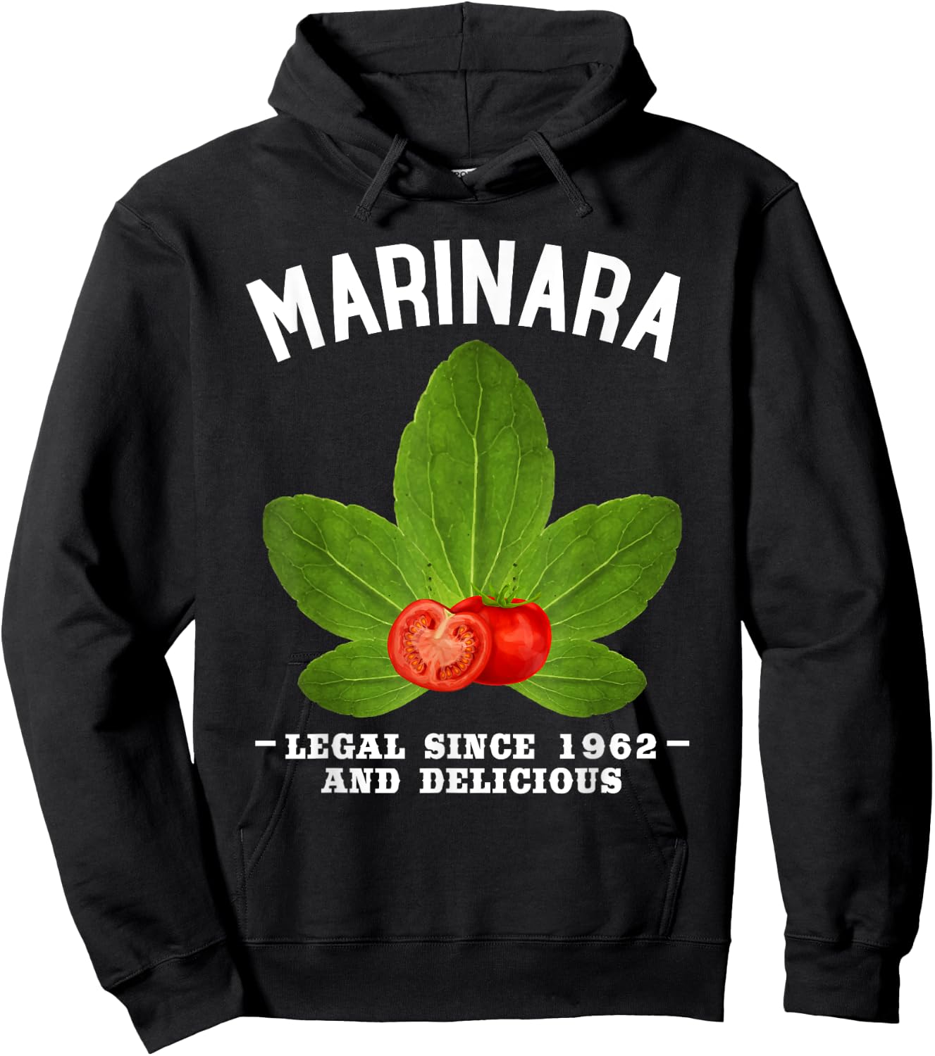 Marinara Tomato Sauce . Make Marinara Legal! Hoodie - Hoodie | Black
