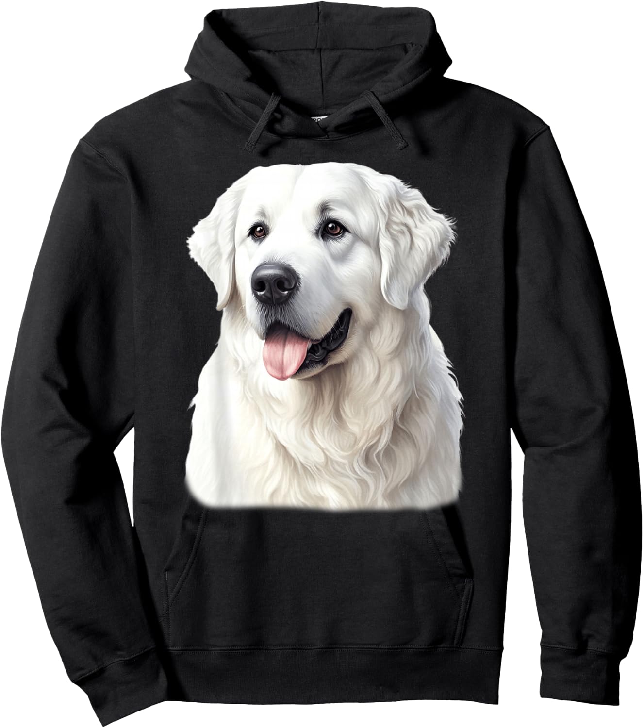Kuvasz Dog Hoodie - Hoodie | Black