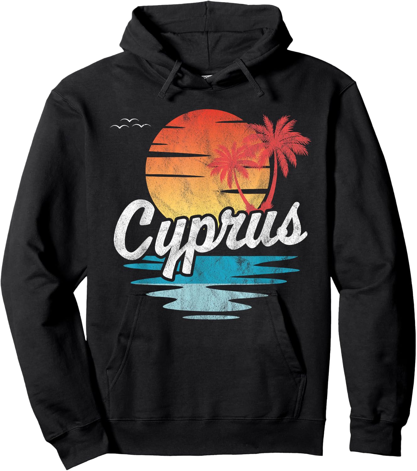 Cyprus Hoodie - Hoodie | Black
