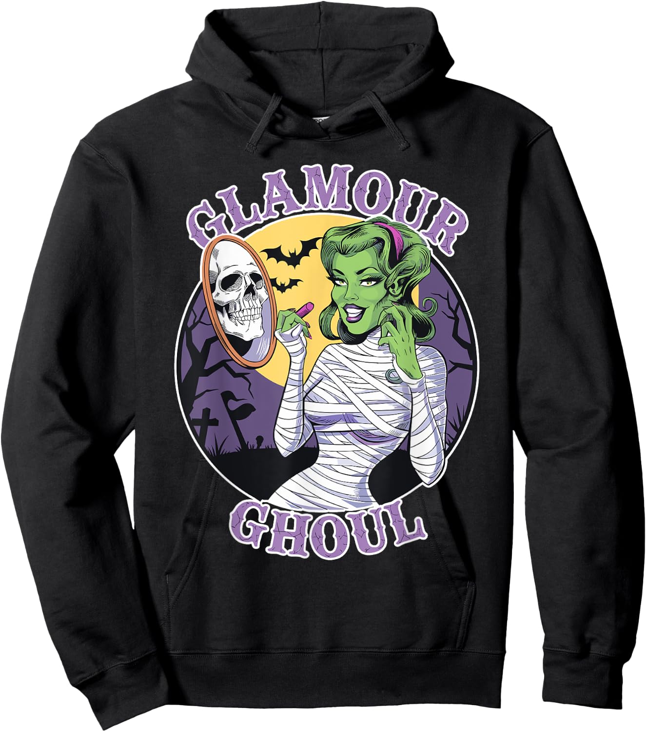 Glamour Ghoul | Ghoul Gang | Ghouls Just Wanna Have Fun Hoodie - Hoodie | Black