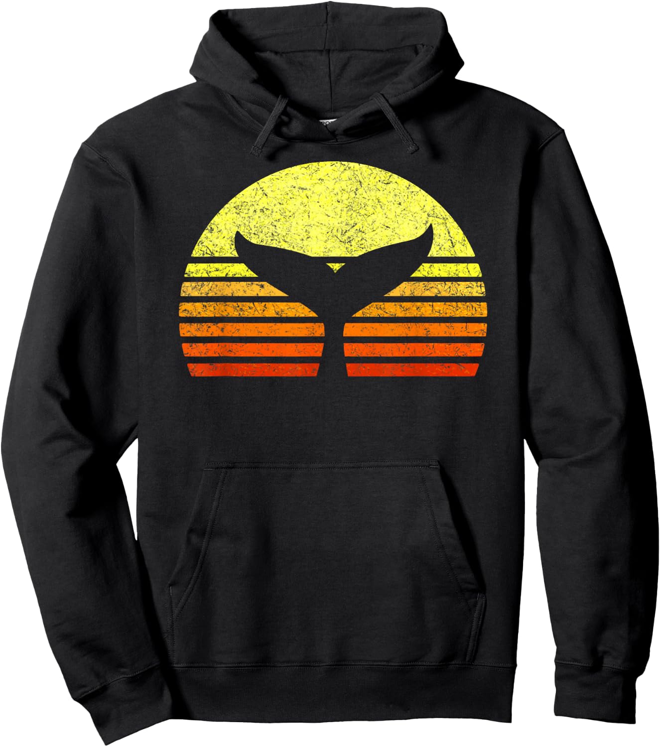 Save the Whales Nautical Ocean Killer Whale Sea Conservation Hoodie - Hoodie | Black