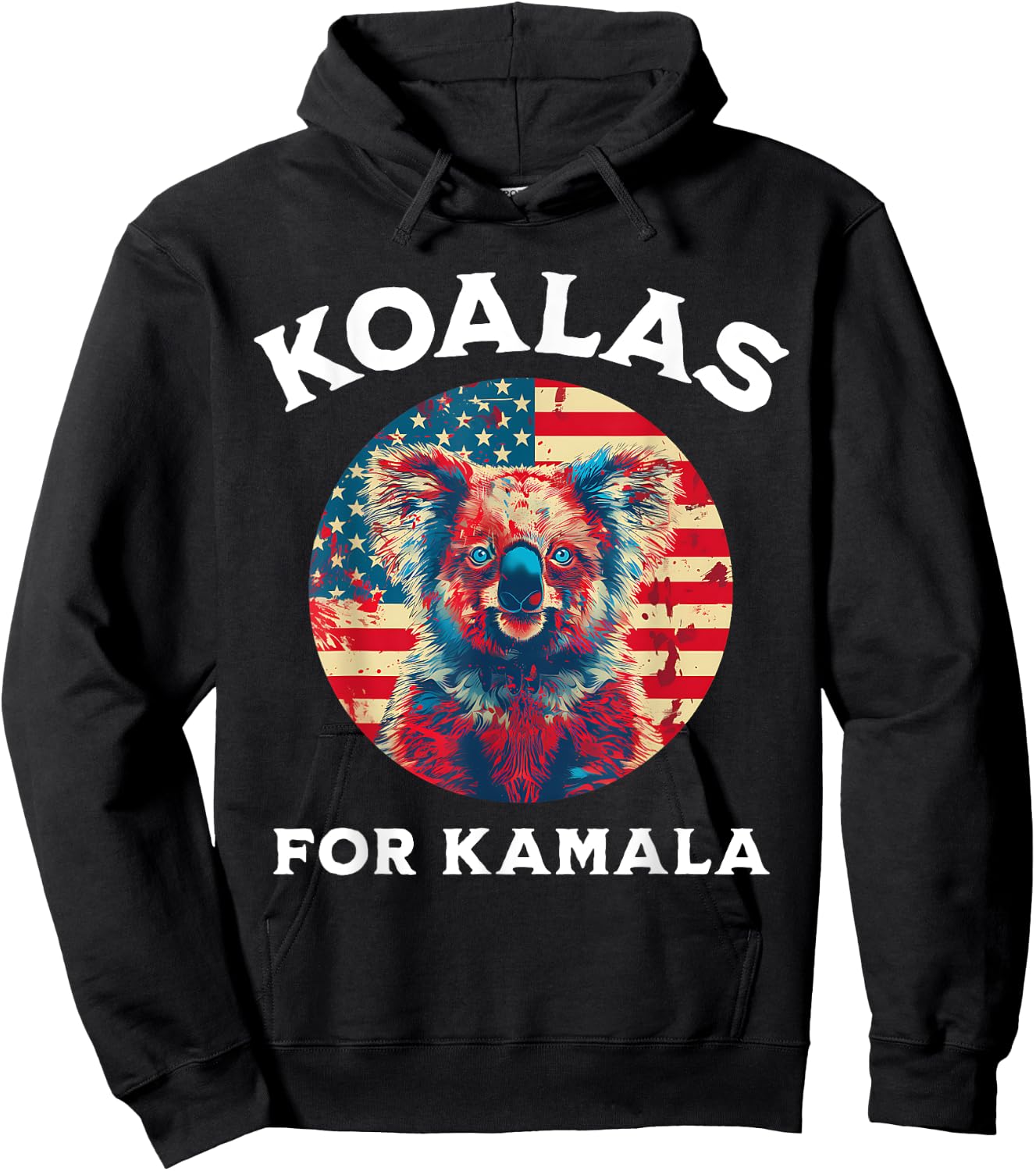 Kamala Harris - President 2024 Koalas for Kamala Hoodie - Hoodie | Black