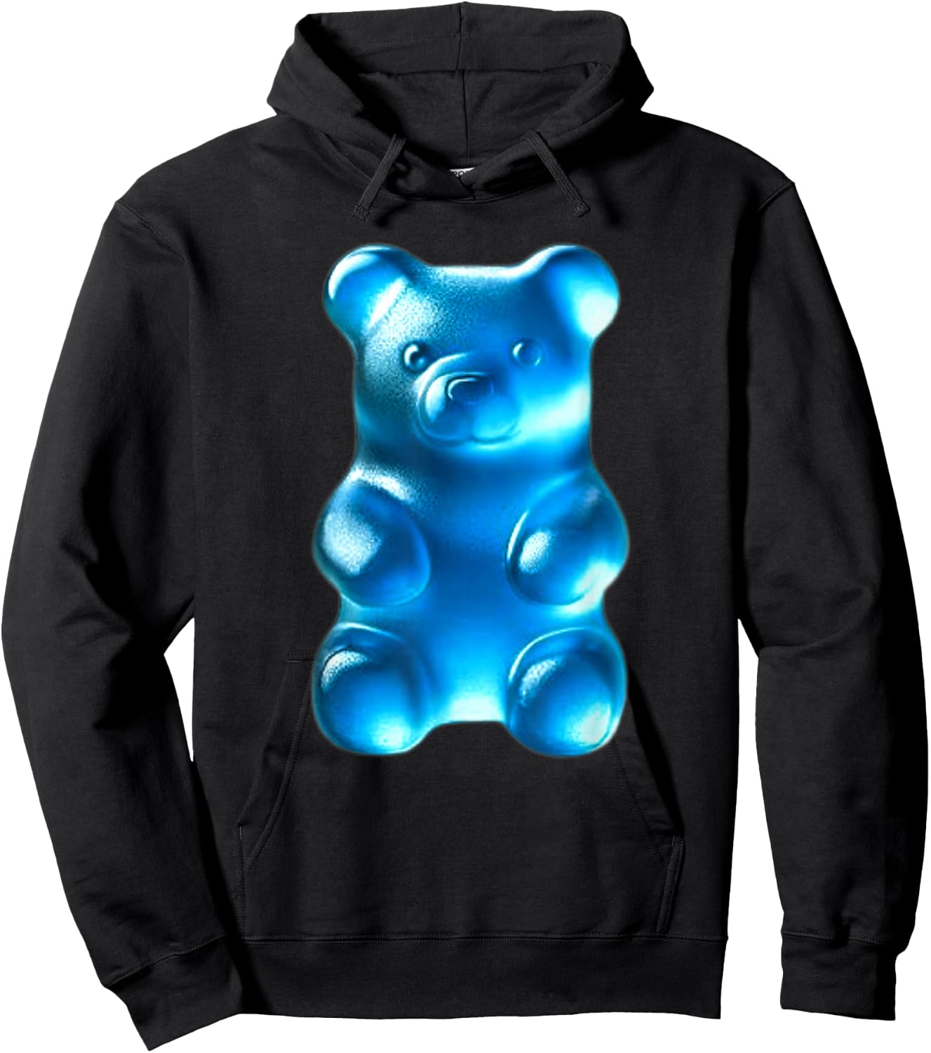 Blue Gummy Bear Hoodie - Hoodie | Black