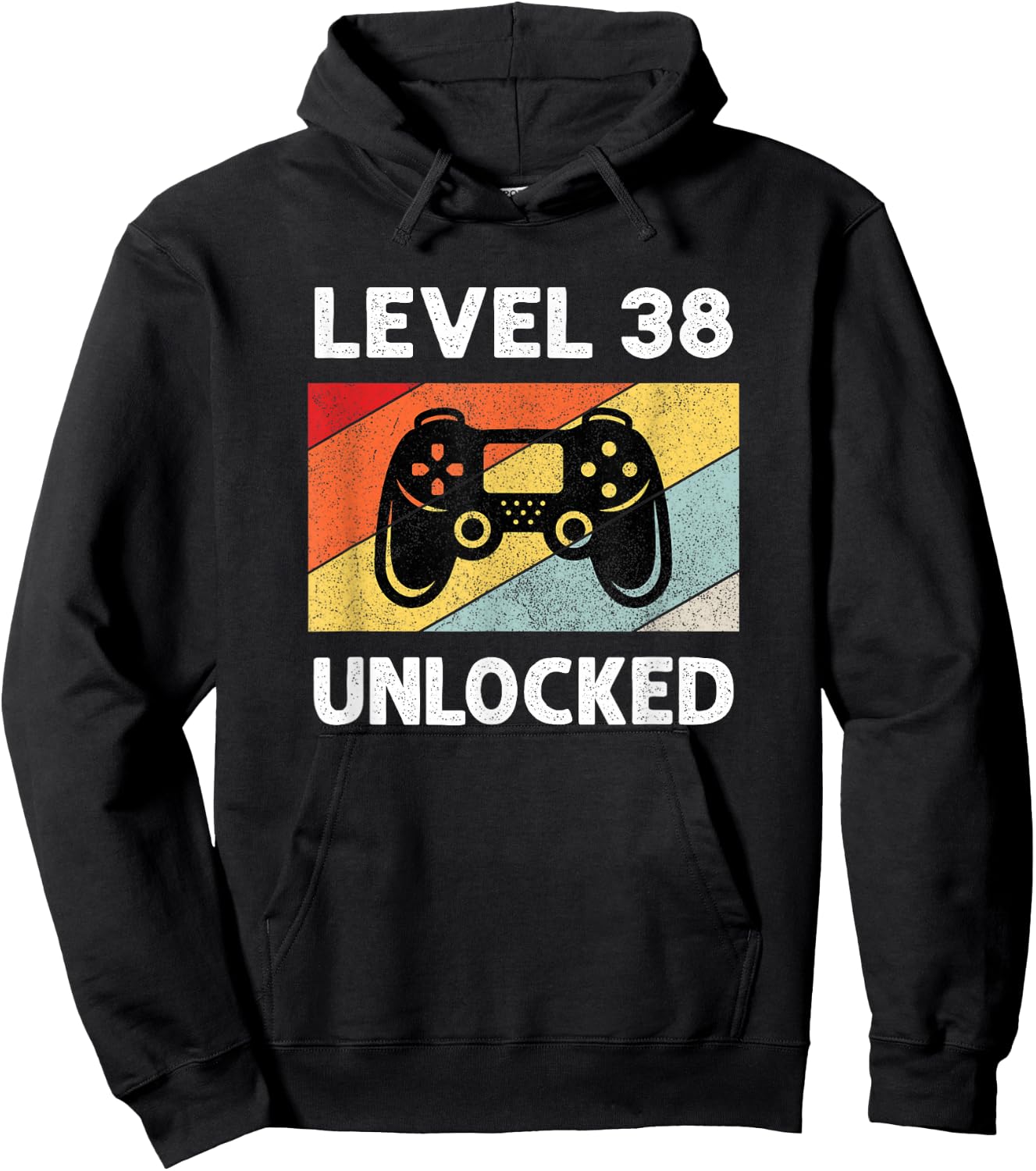 38th Birthday Shirts | 38 Year Old Hoodie - Hoodie | Black