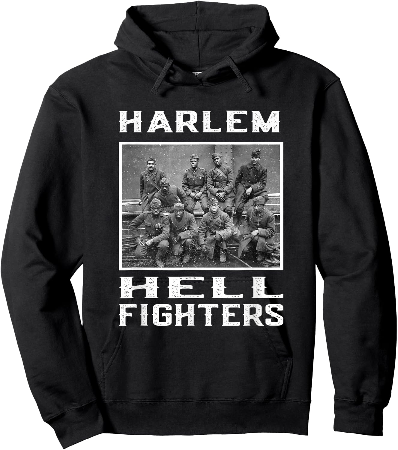 Harlem Hell Fighters Black History Pride Hoodie - Hoodie | Black